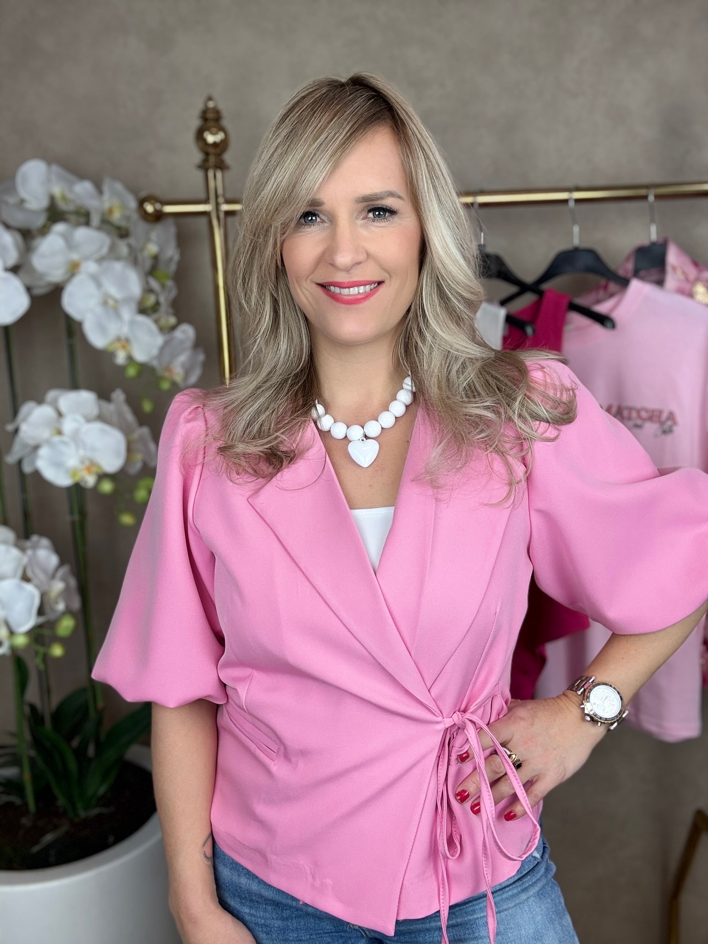 Blazer | Ilse | Roze