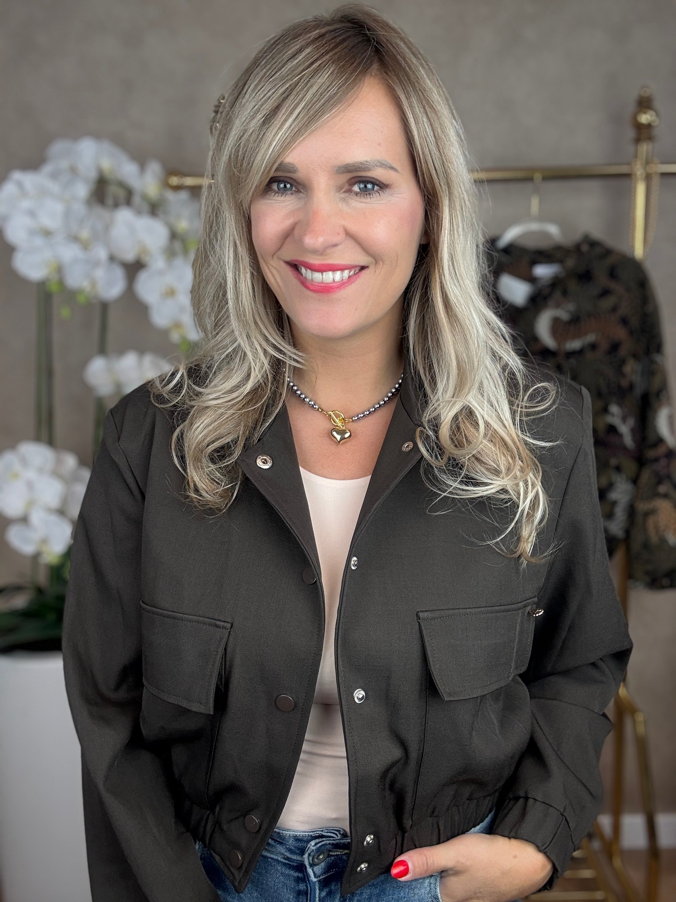 Ketting | Zilver | Gouden Hart