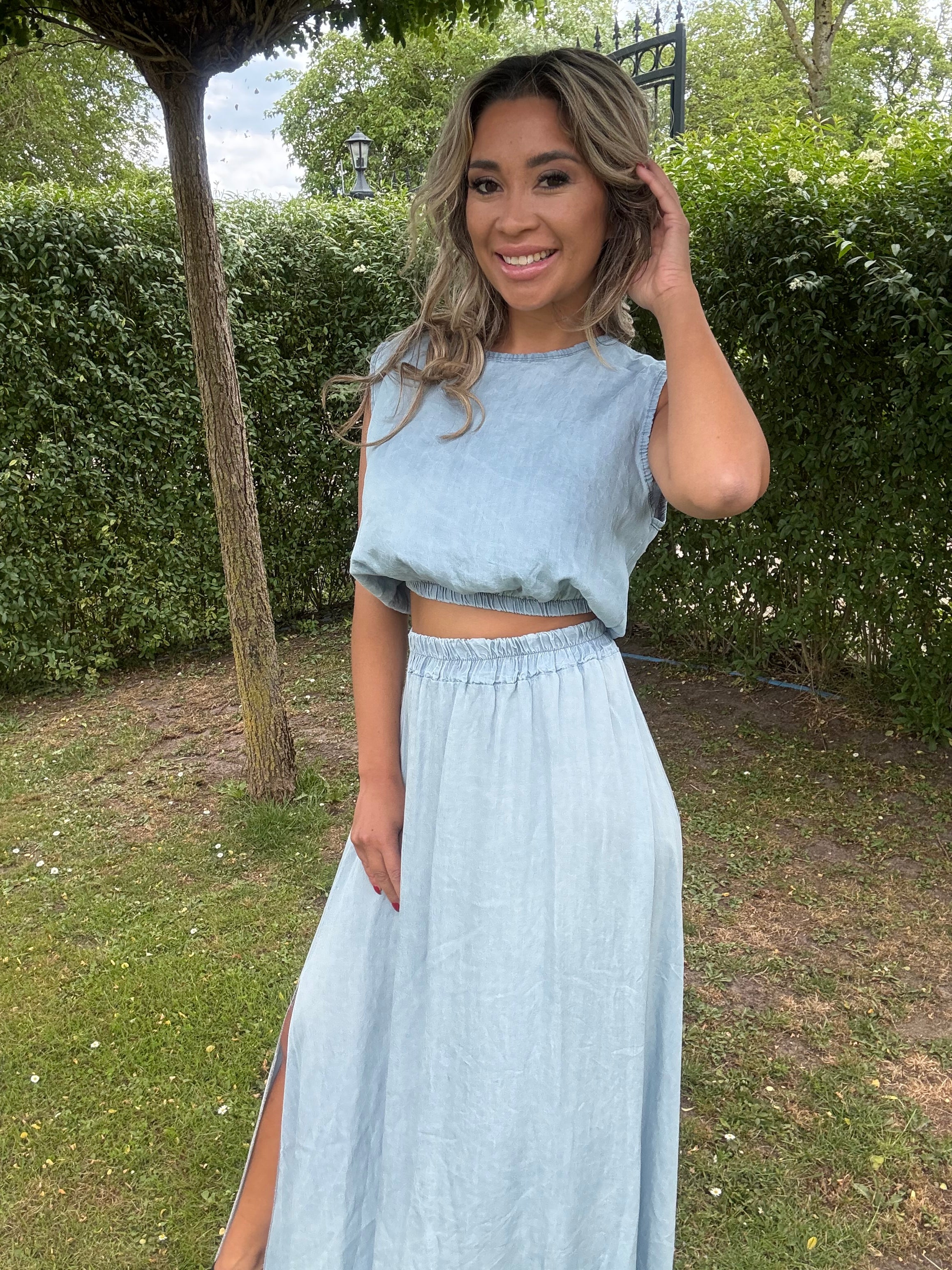 Rok | Jeans | Blauw