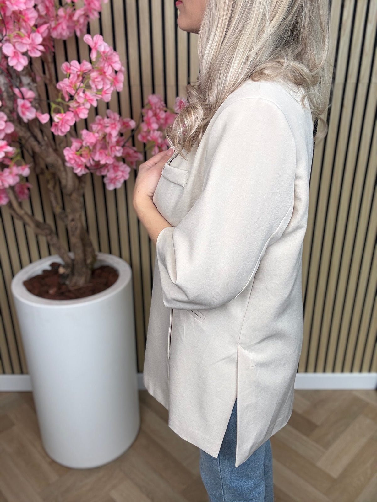 Blazer | Liz | Beige