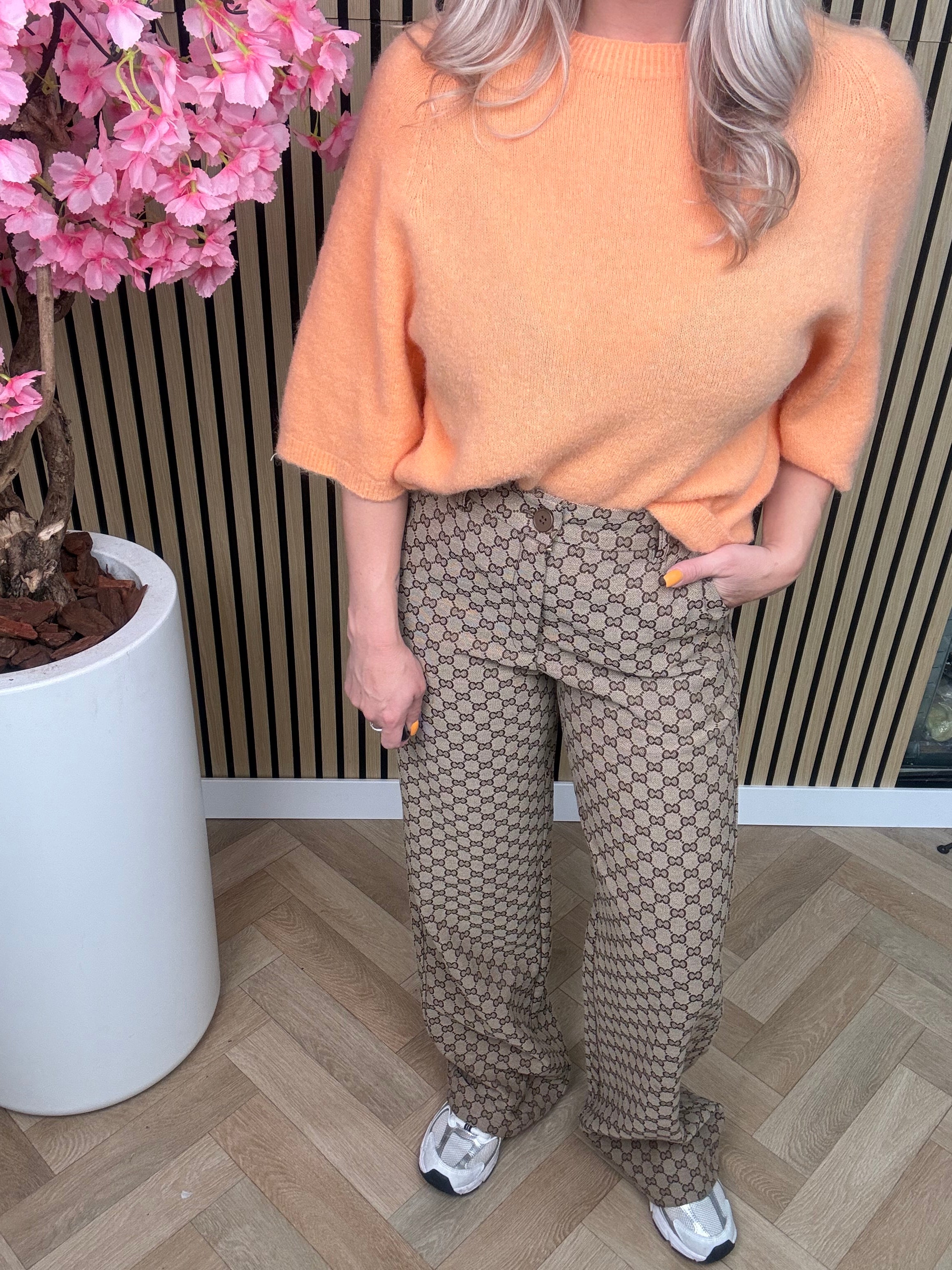 Broek | Luxury | Bruin