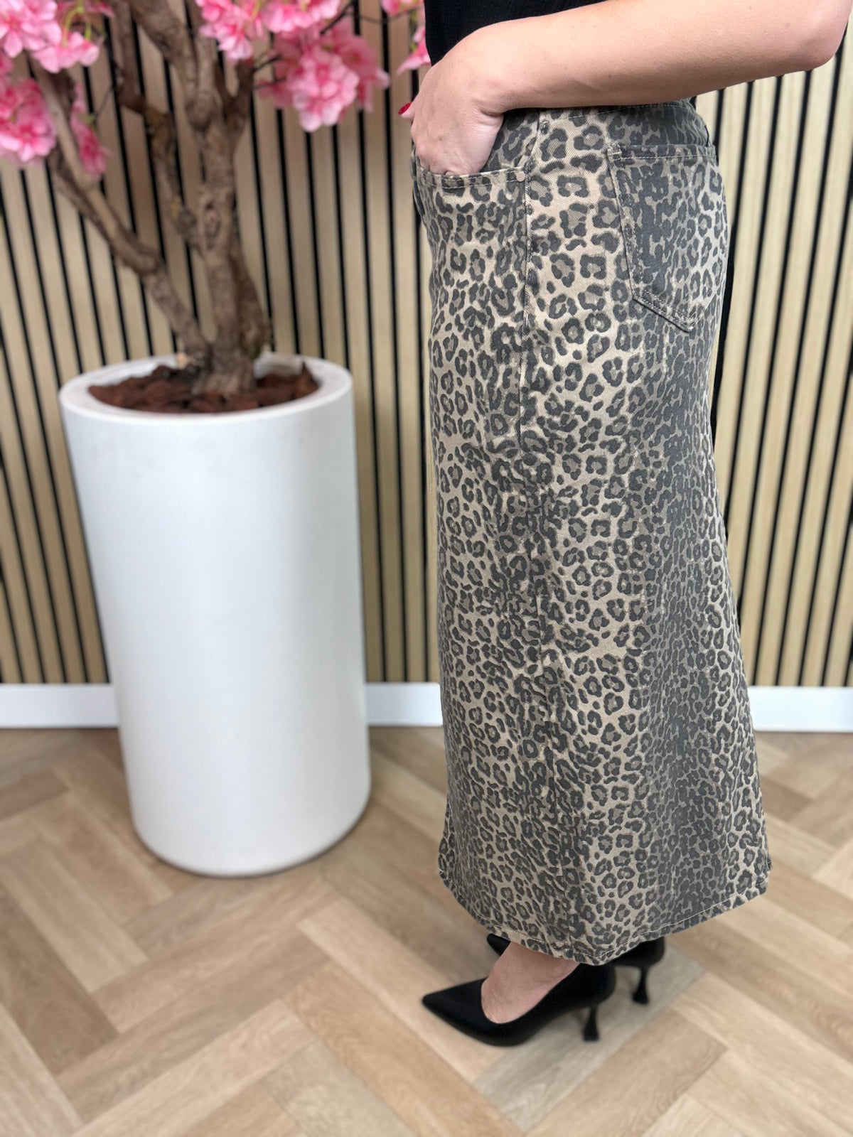 Rock | Leopardenmuster | Braun