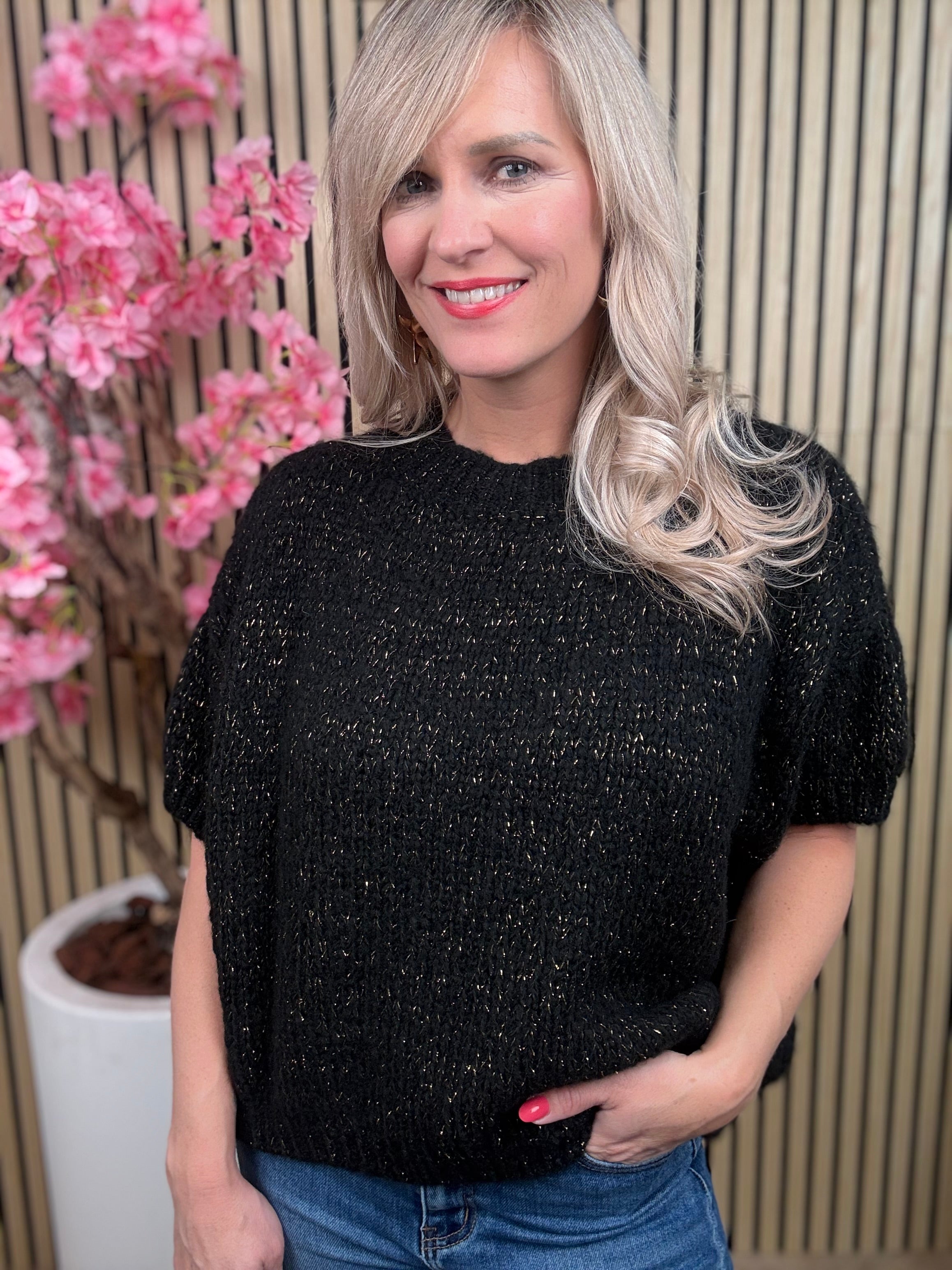 truitje | Ambika Gebreid | Zwart