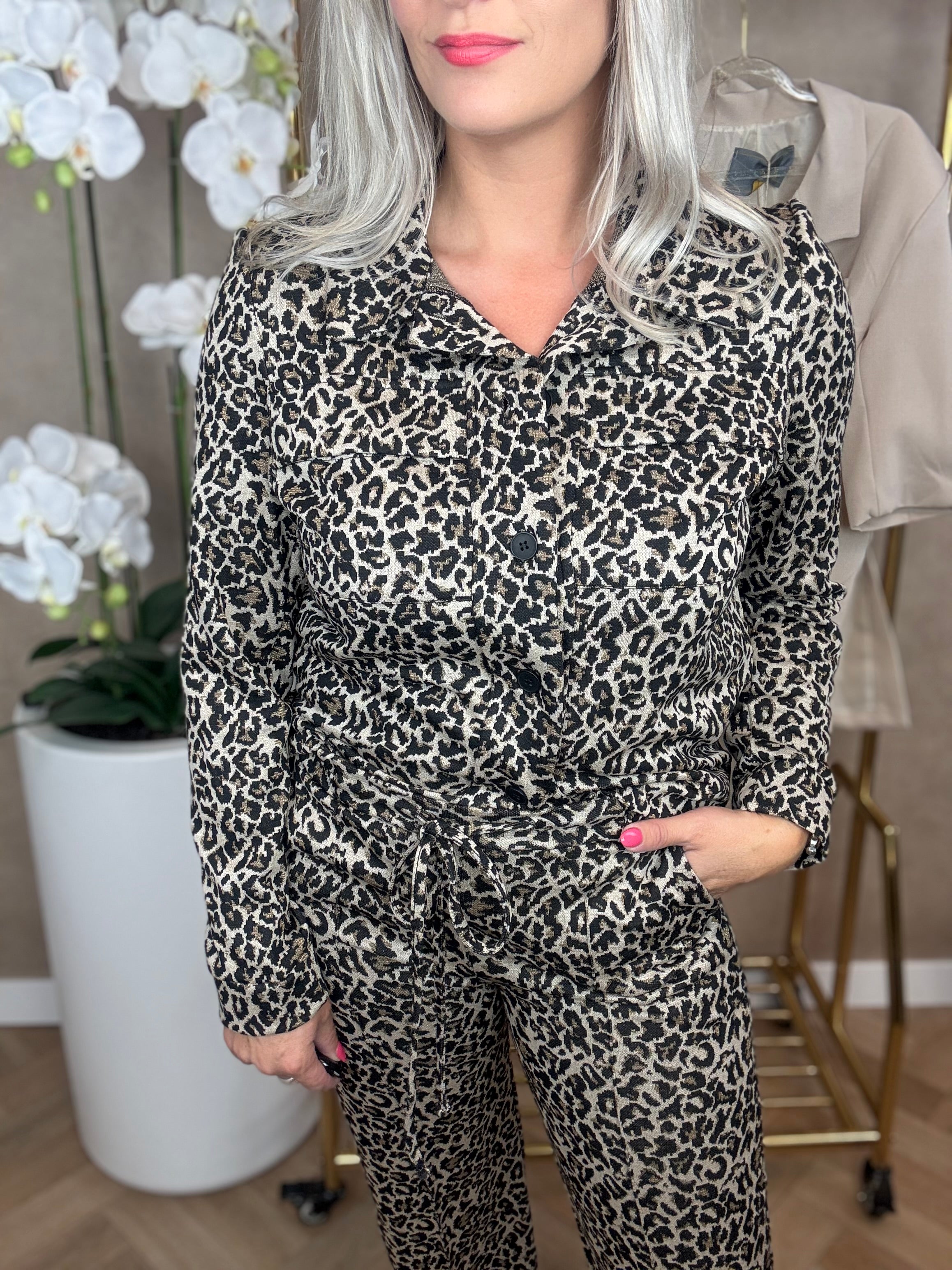 Set | Luipaard | Zwart