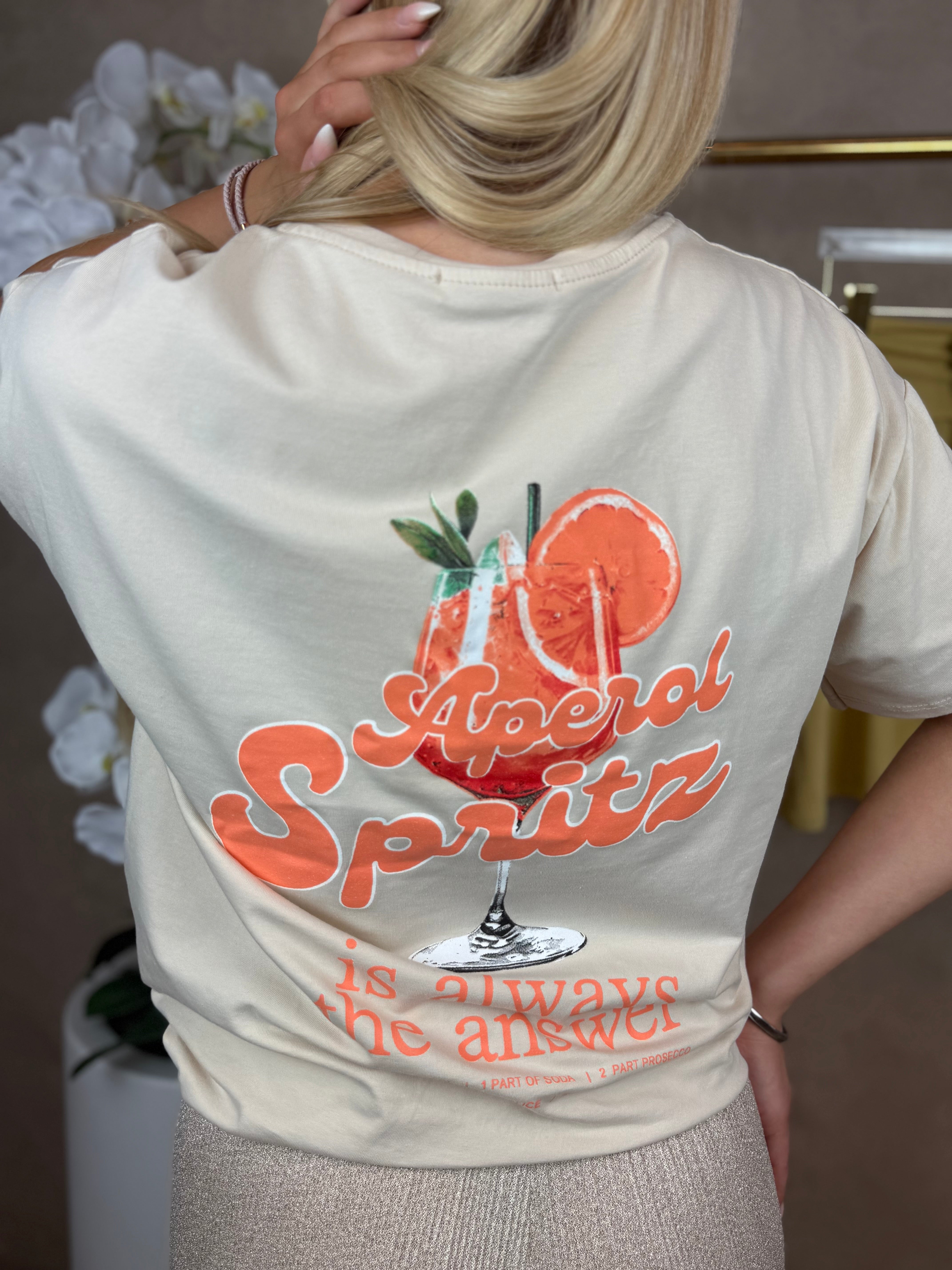 Shirt | Aperol Spritz | Beige
