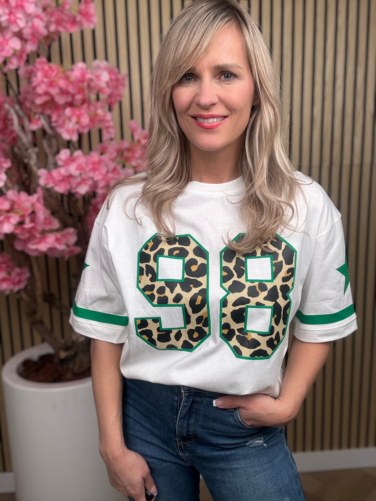 T-Shirt | Sportliches Mädchen | Weiß