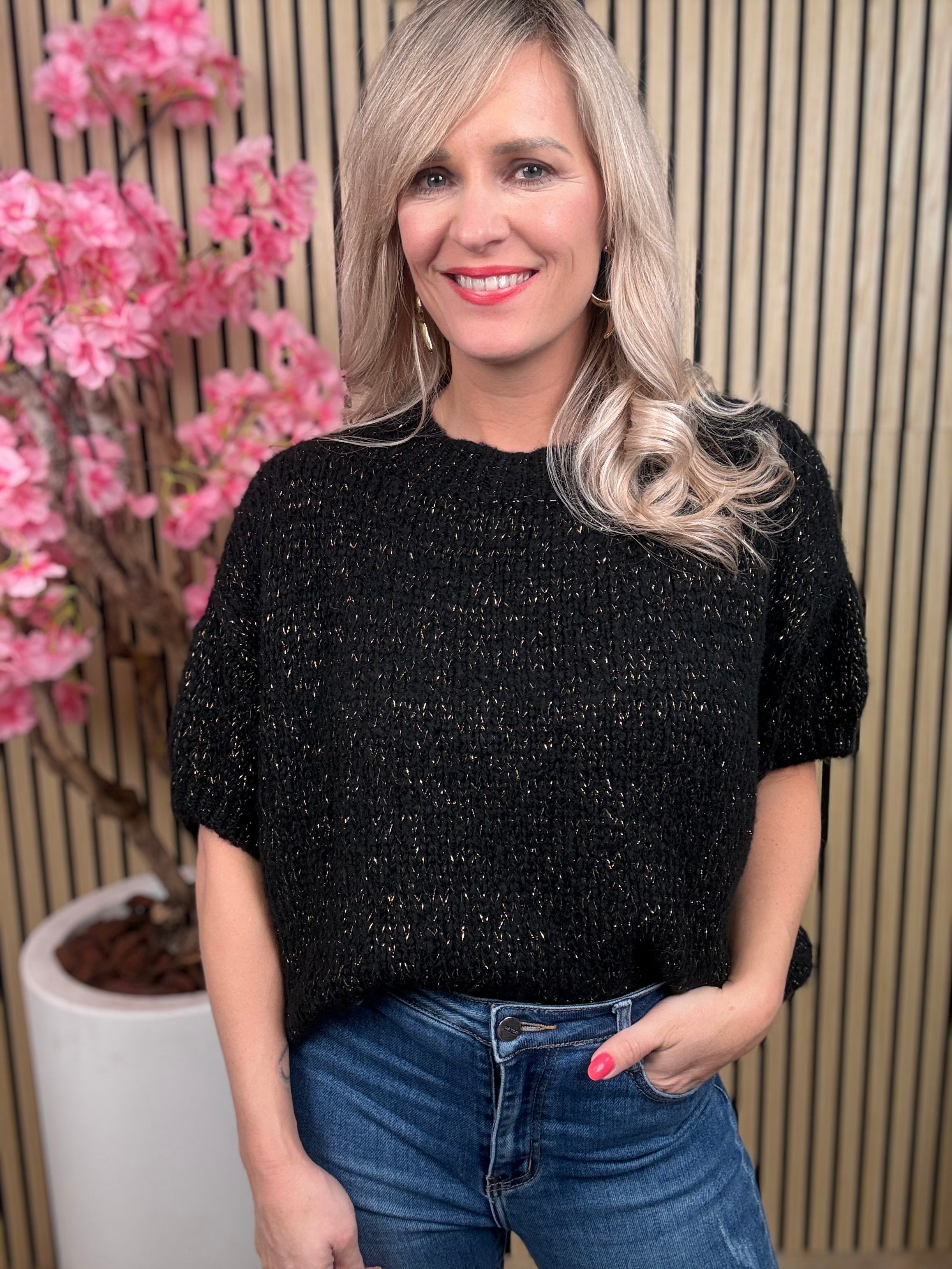 truitje | Ambika Gebreid | Zwart