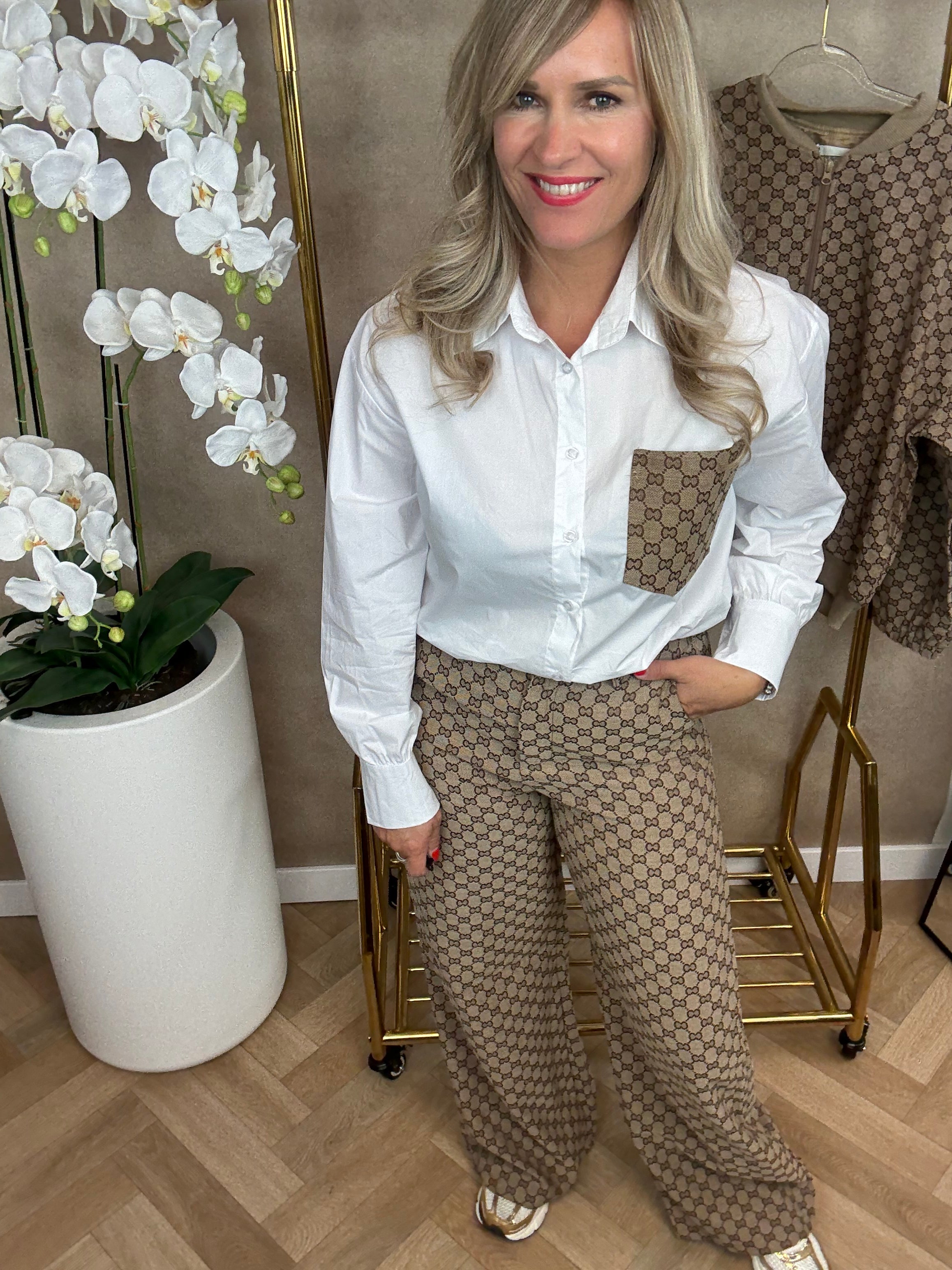 Broek | Luxury | Bruin