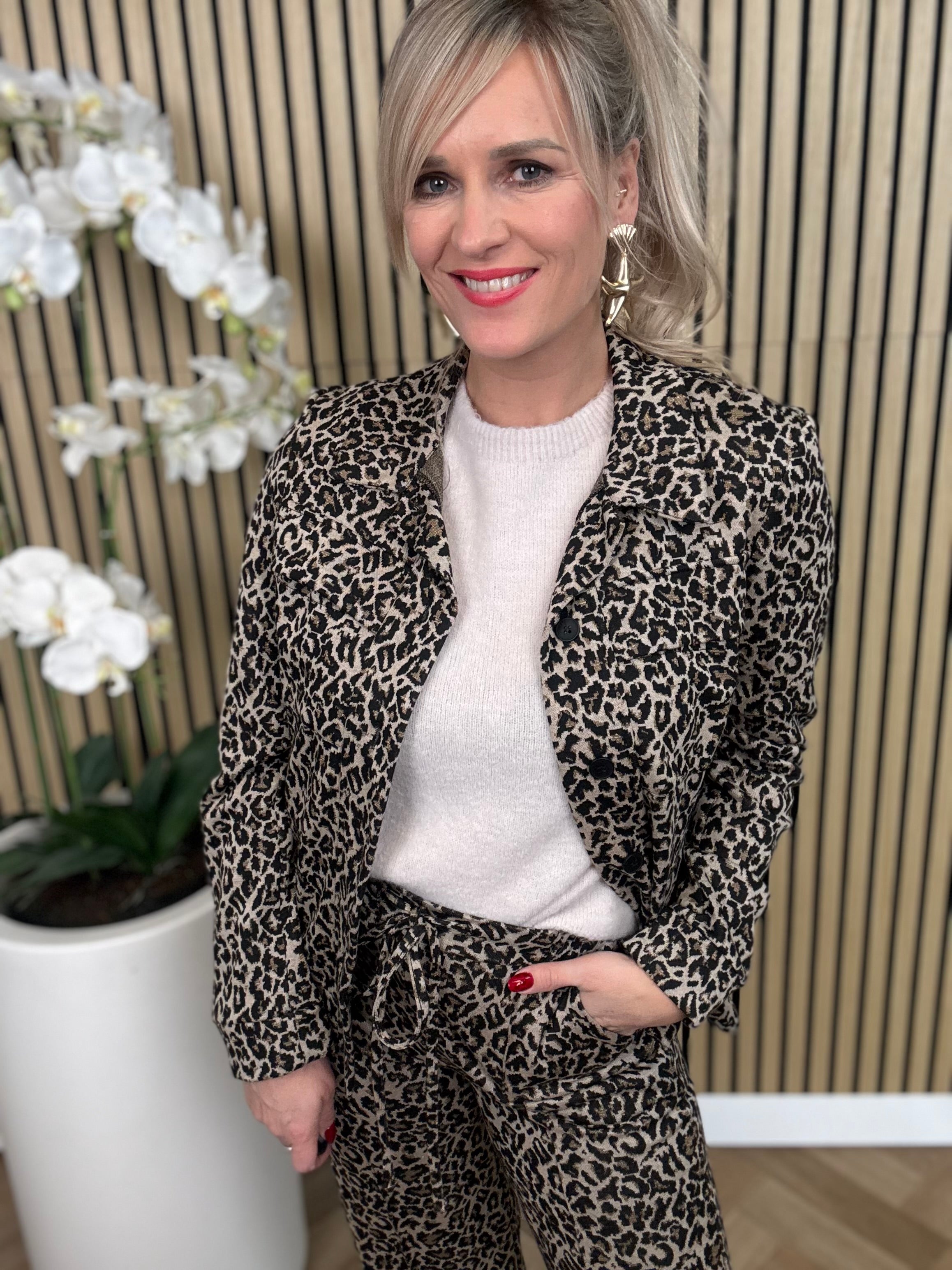 Set | Luipaard | Zwart