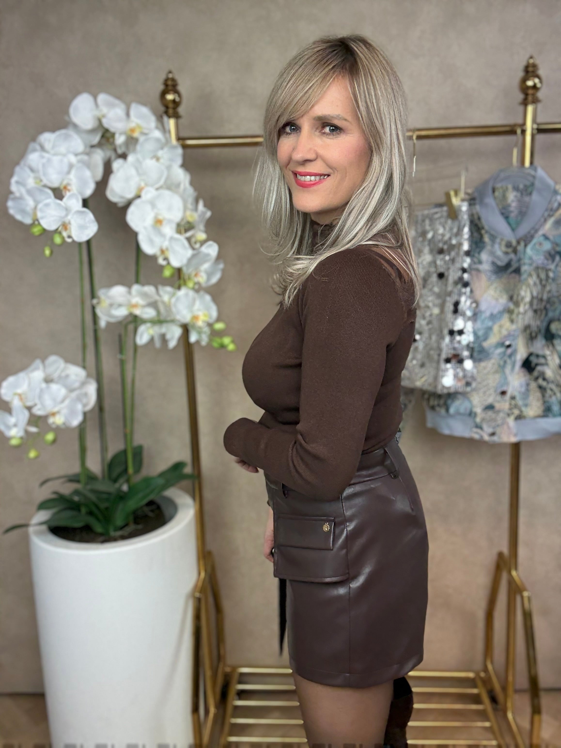 Skort | Ambika | Bruin