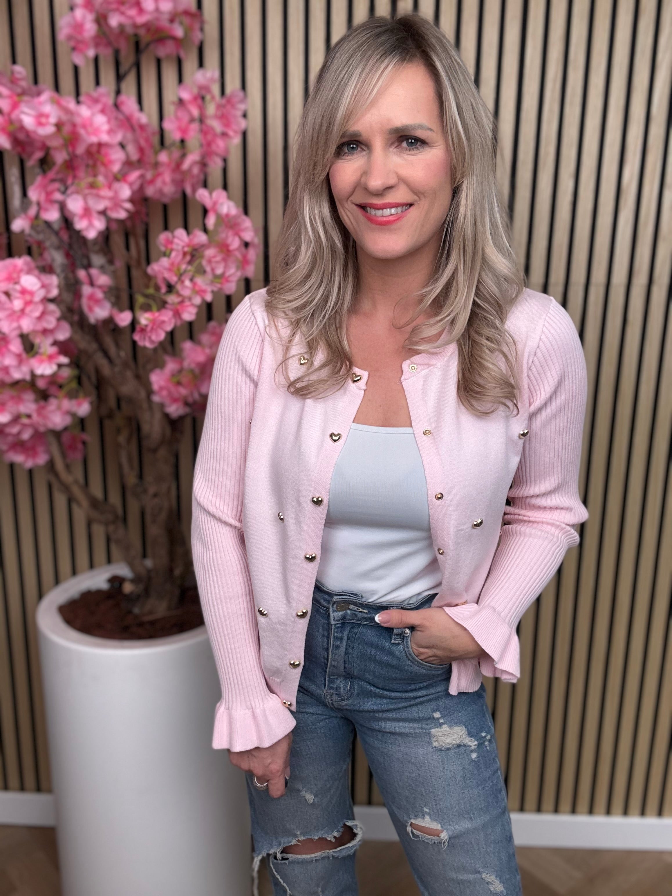 Vestje | Love | Roze