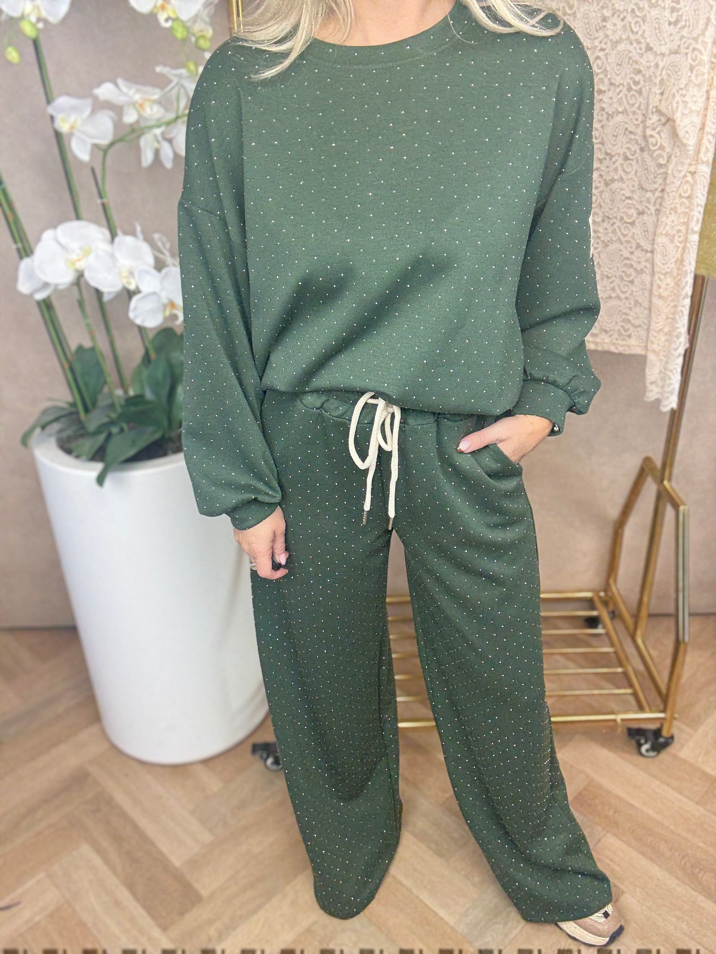 Set | Glitterpak | Groen