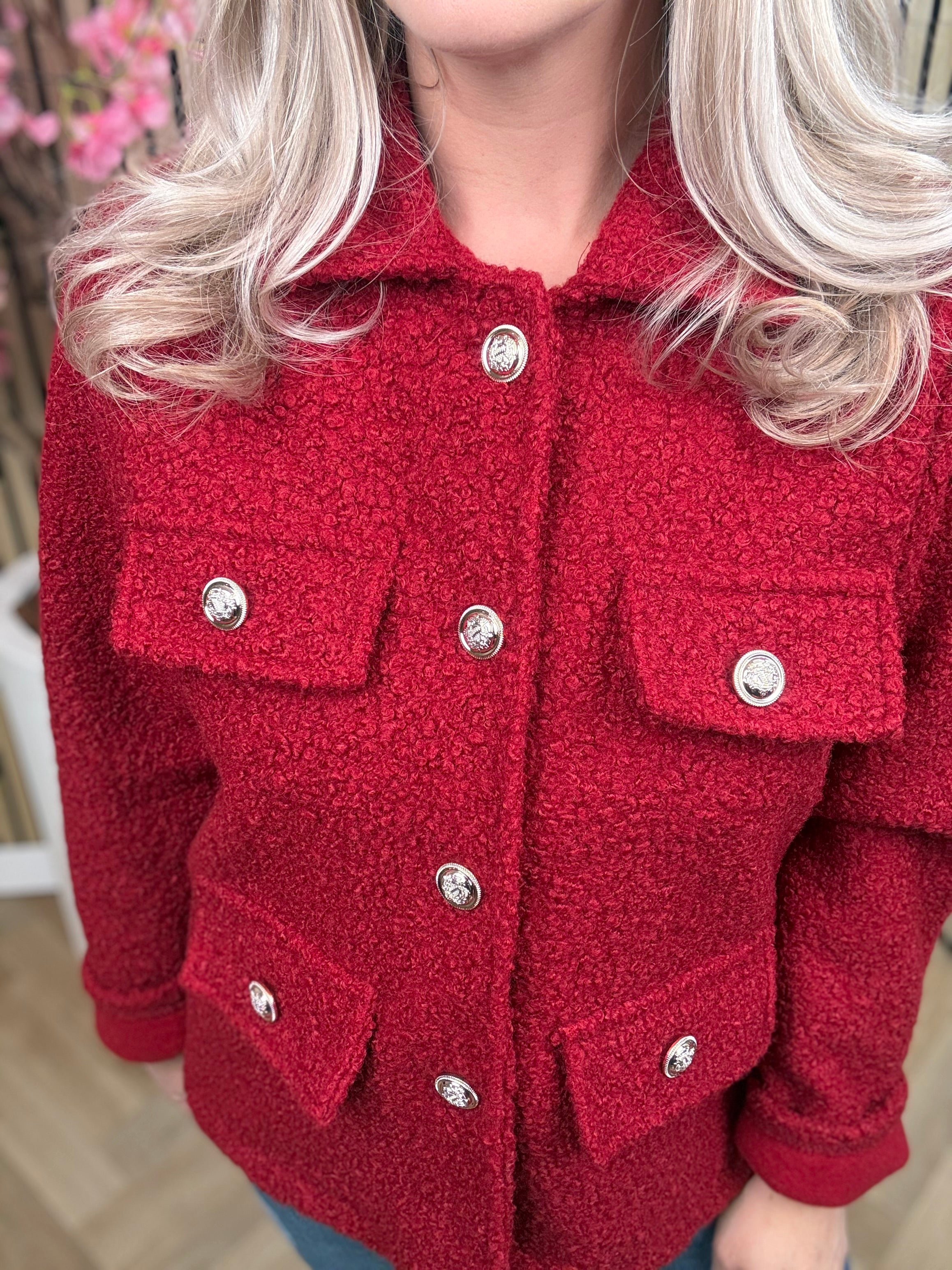 Jasje | Tess | Bordeaux rood