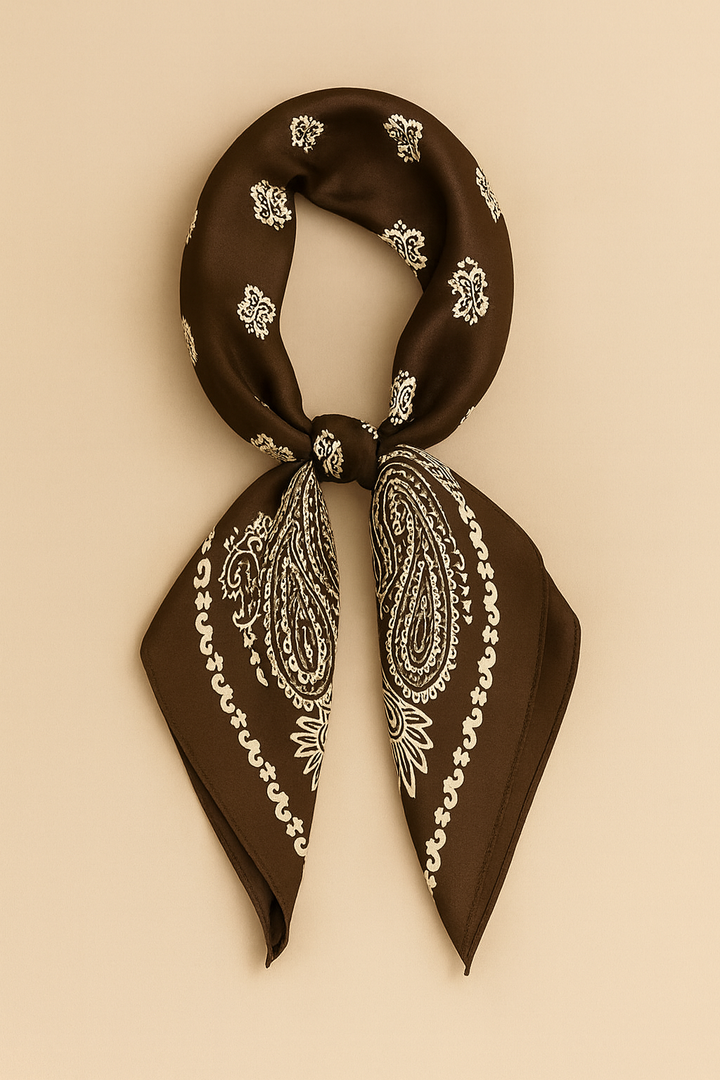 Sjaaltje | Bruin | Wit