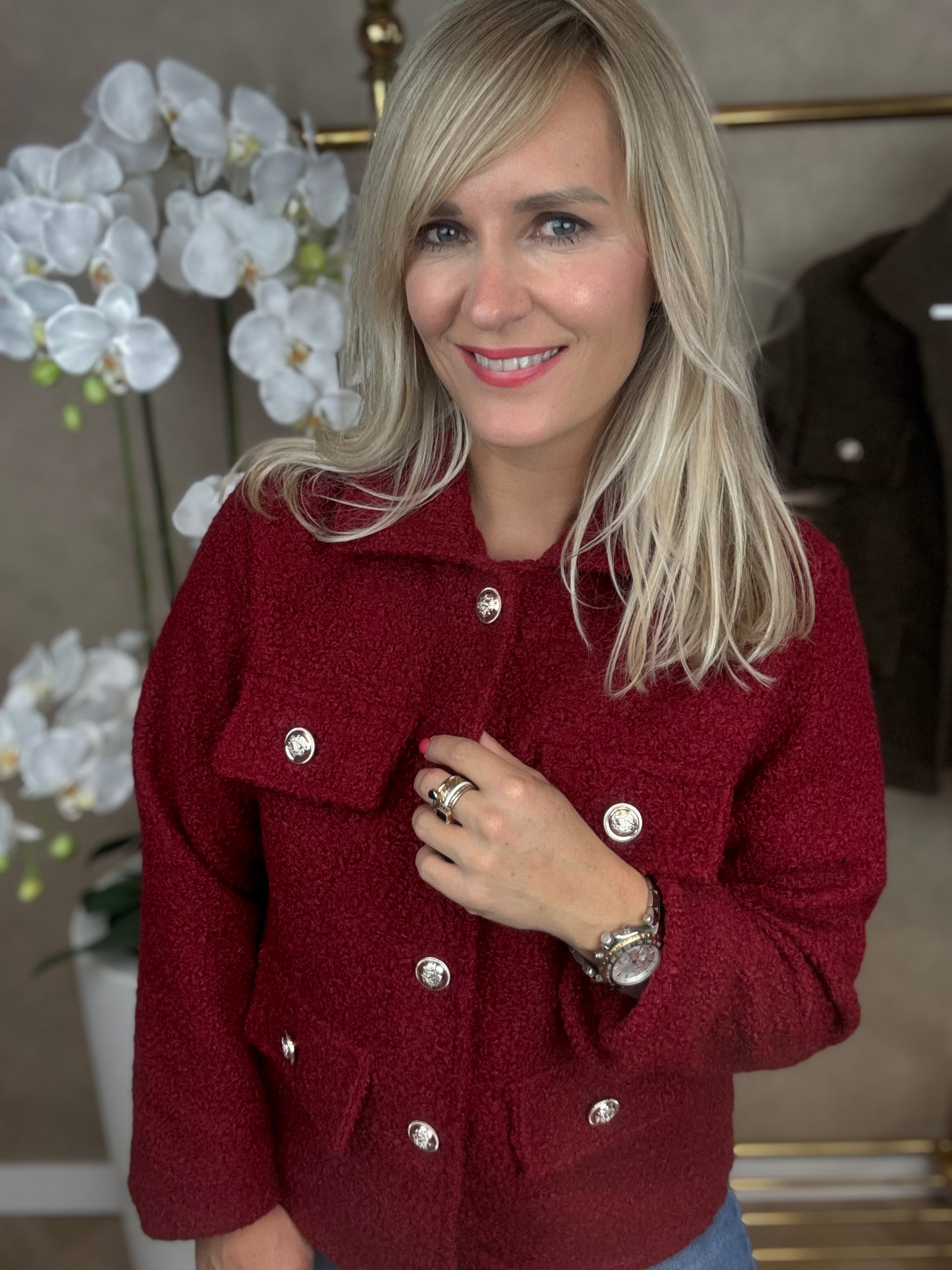 Jasje | Tess | Bordeaux rood