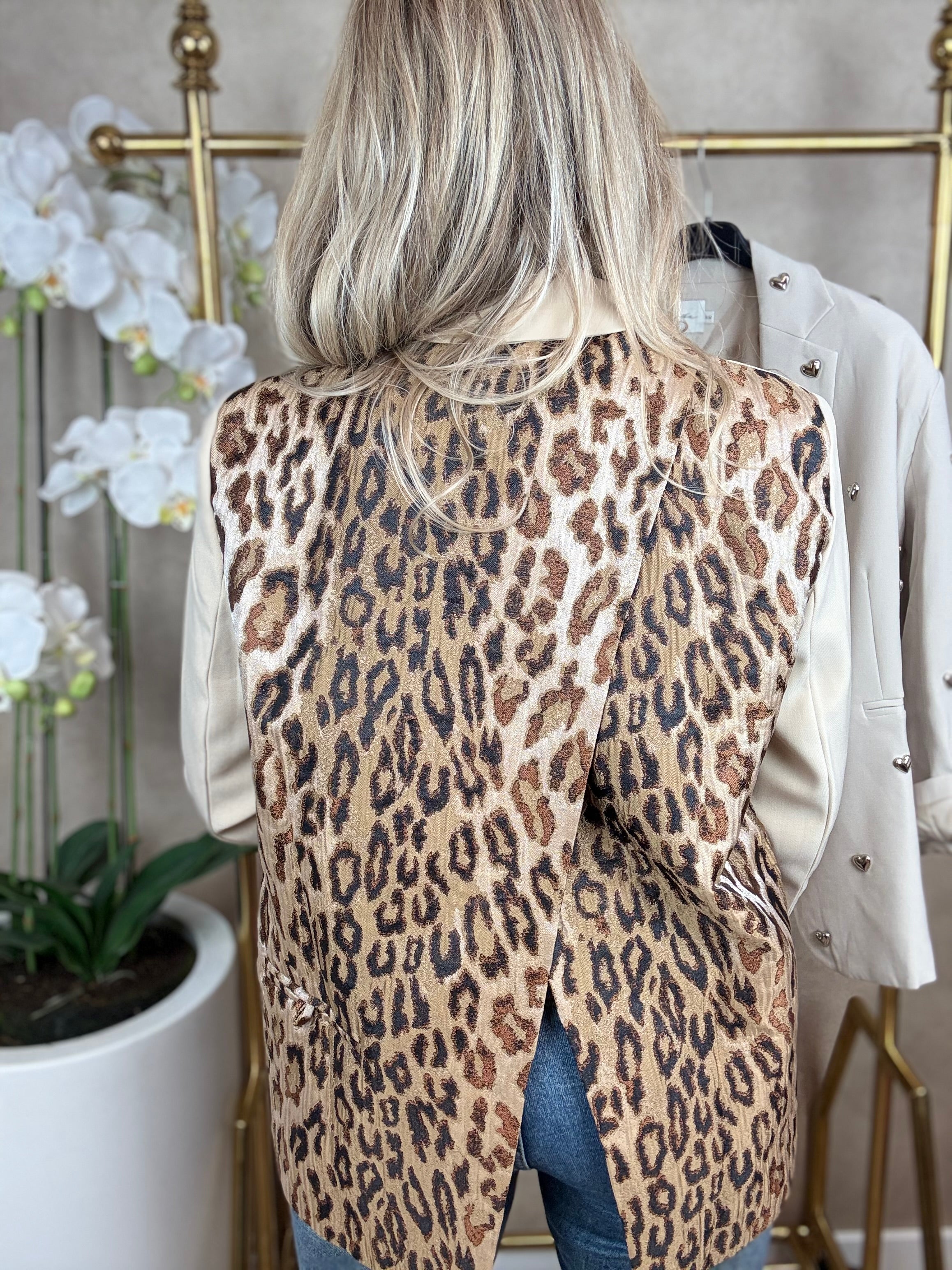 Blazer | Tijgerpint | Taupe