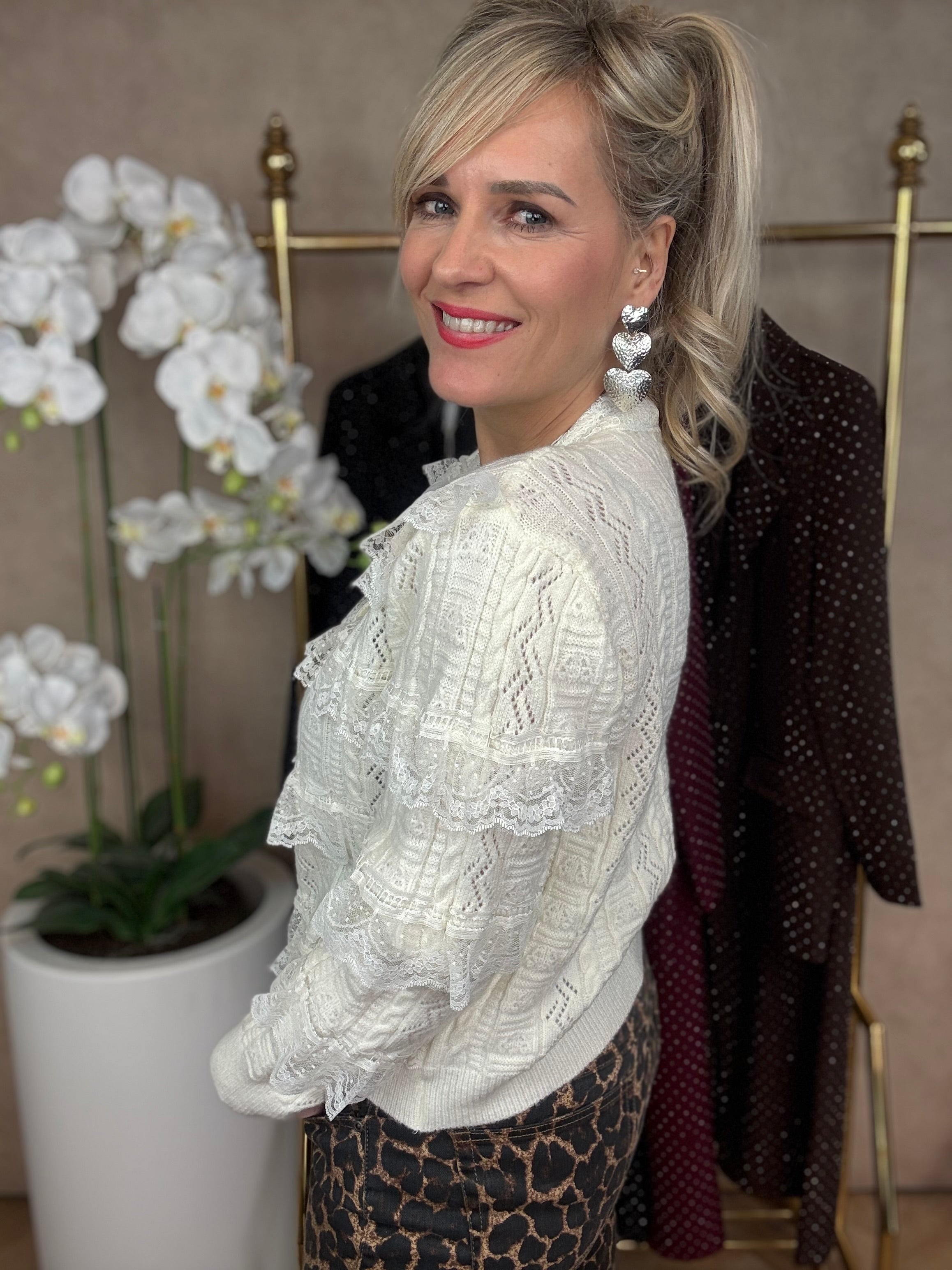 Vestje | Roessels | Creme