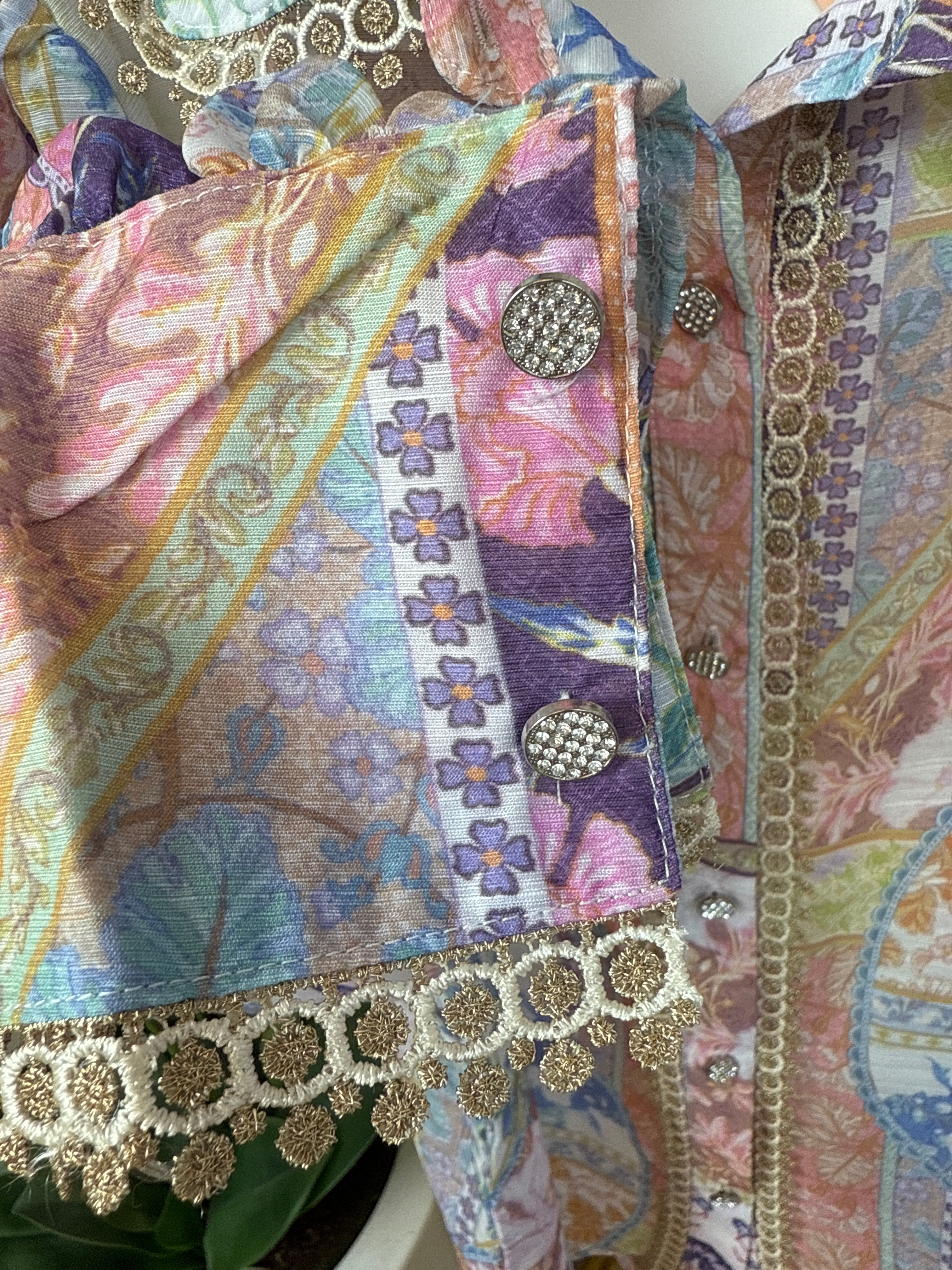 Blouse | Lola | Blauw paars