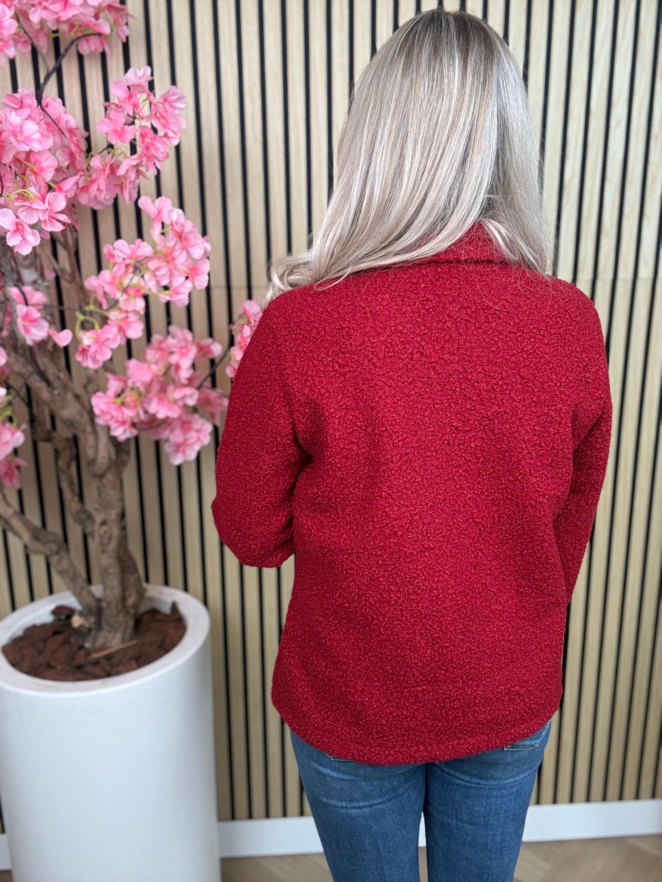 Jasje | Tess | Bordeaux rood