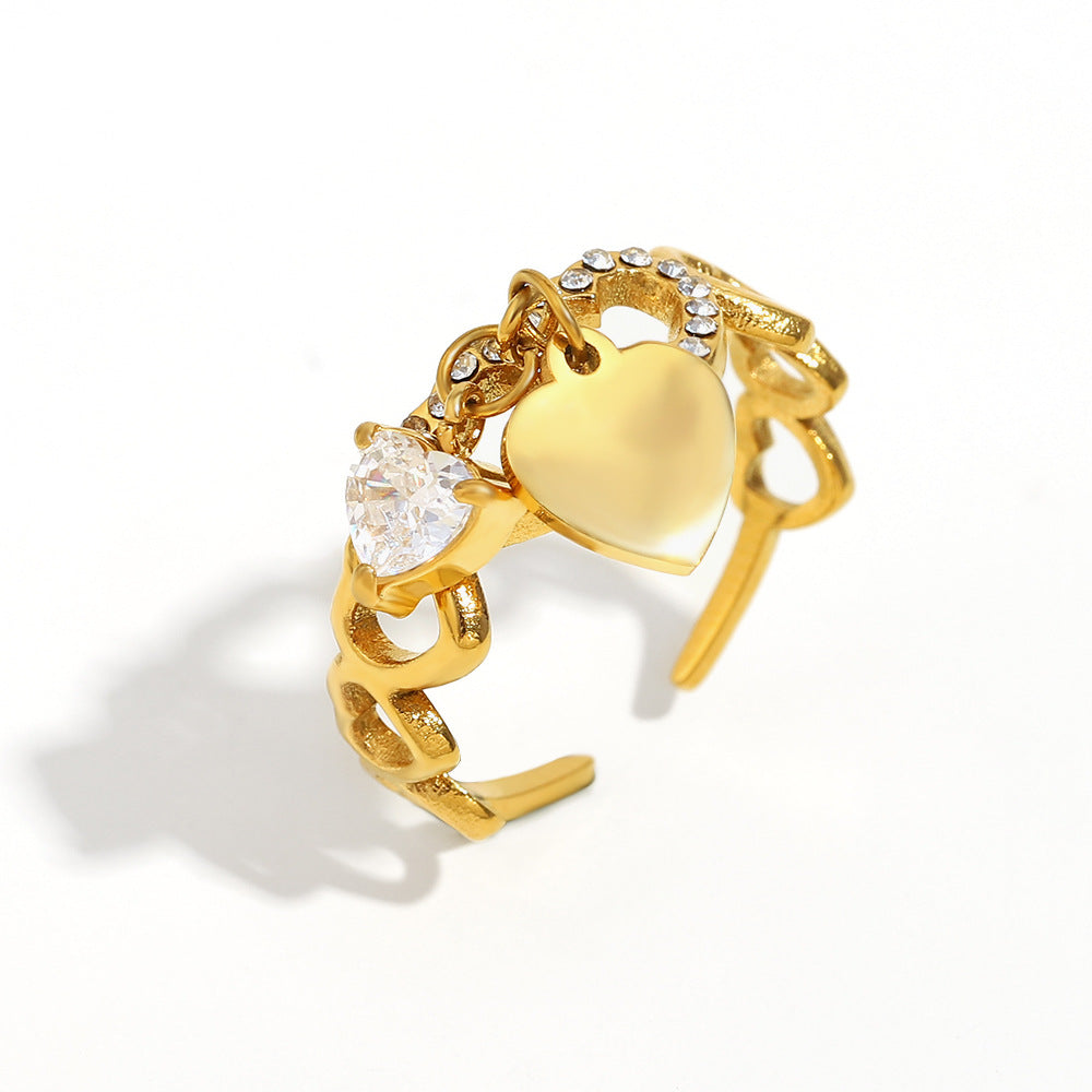 Ring | Hartjes | Bedeltjes