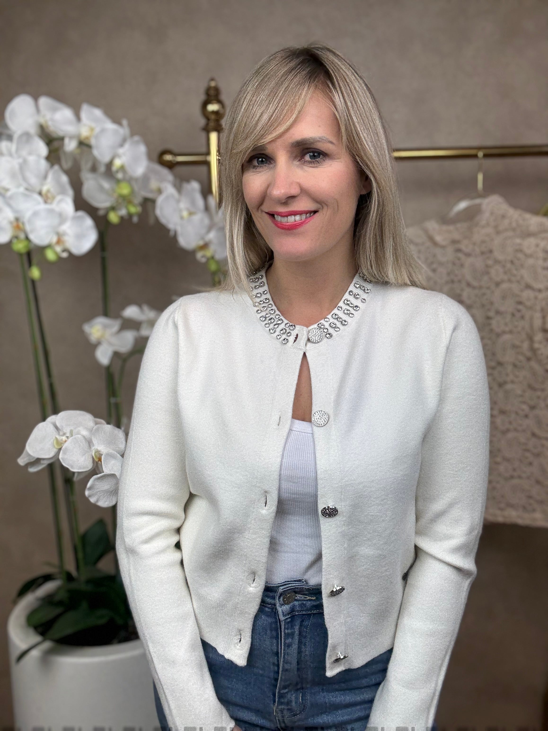 Vestje | Chloé | Wit