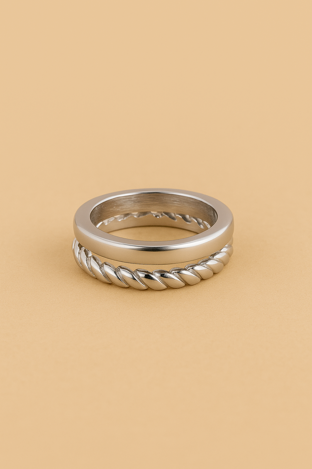 Ring | Doppel | Größe 16