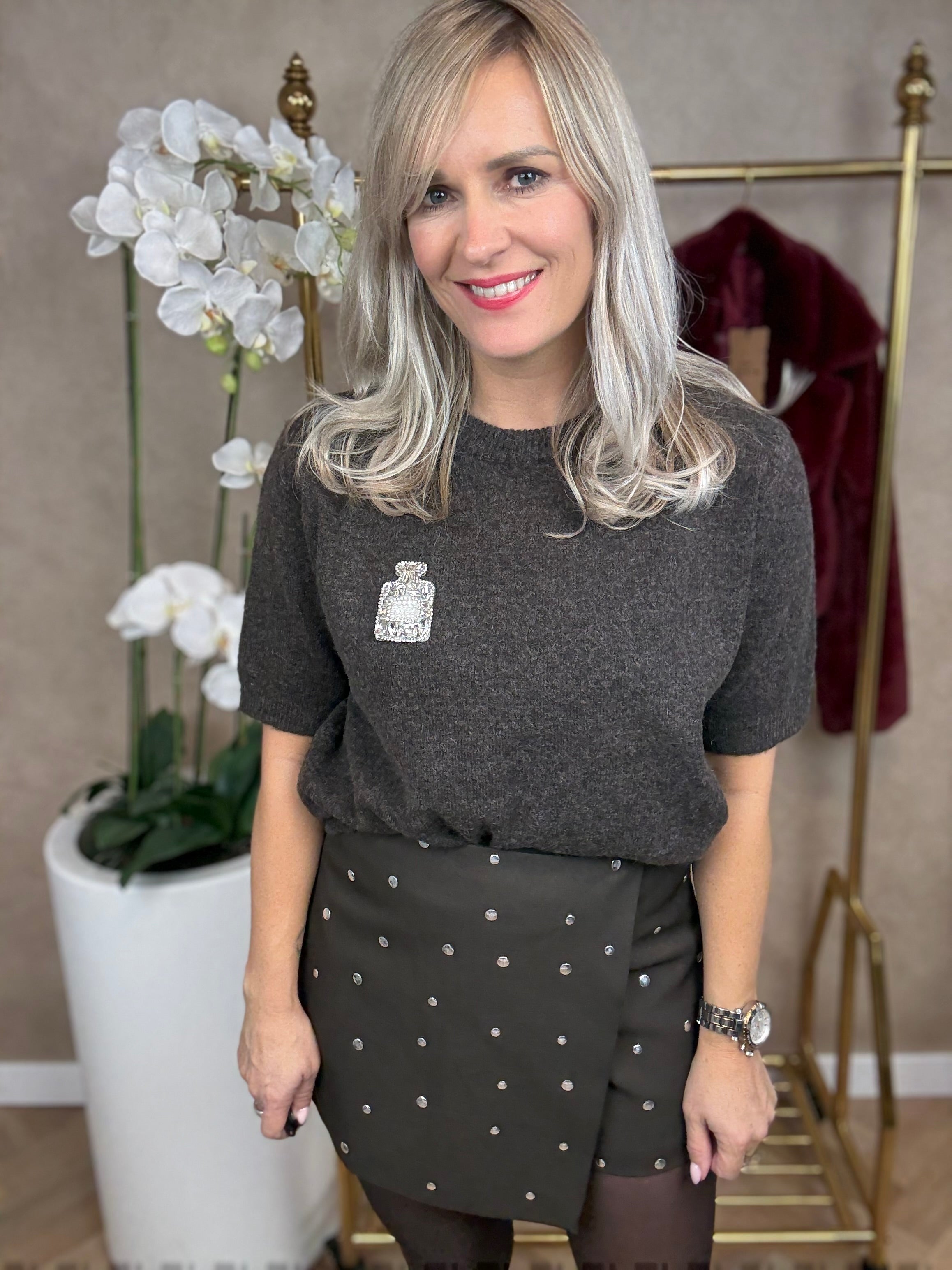 Broekje | Studs | Chocolade bruin