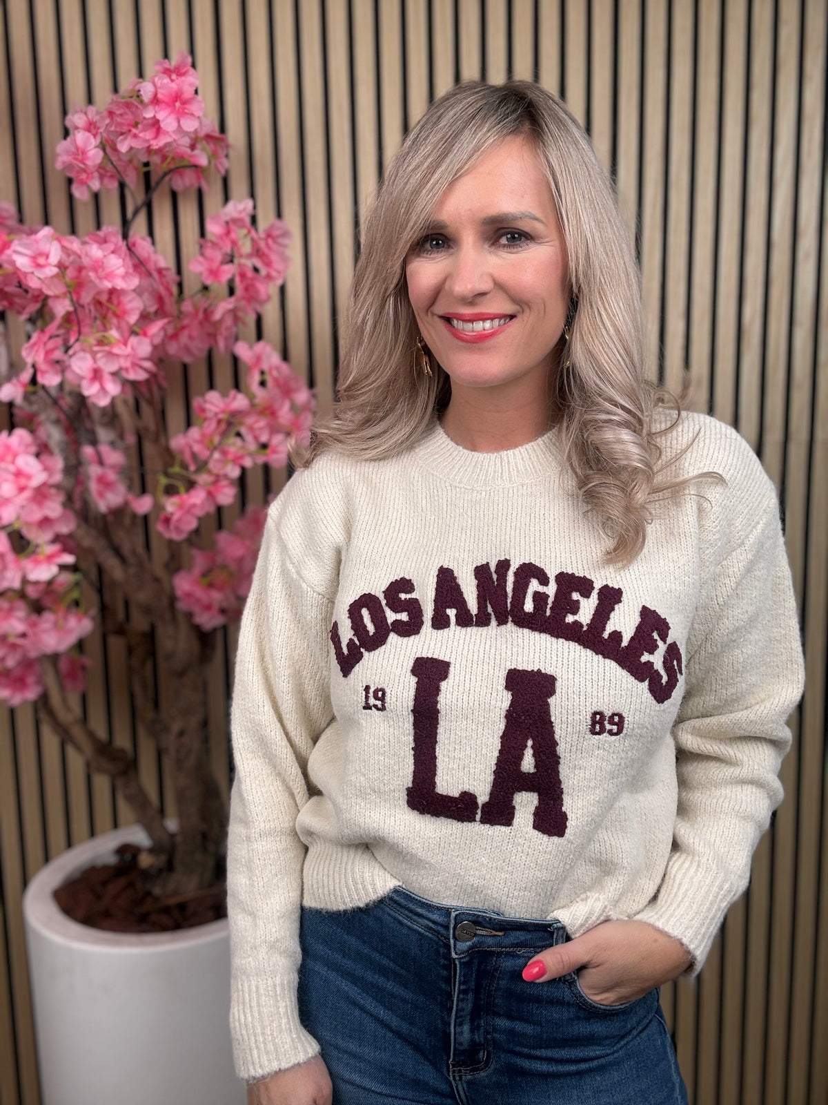Pullover | Los Angeles | Beige