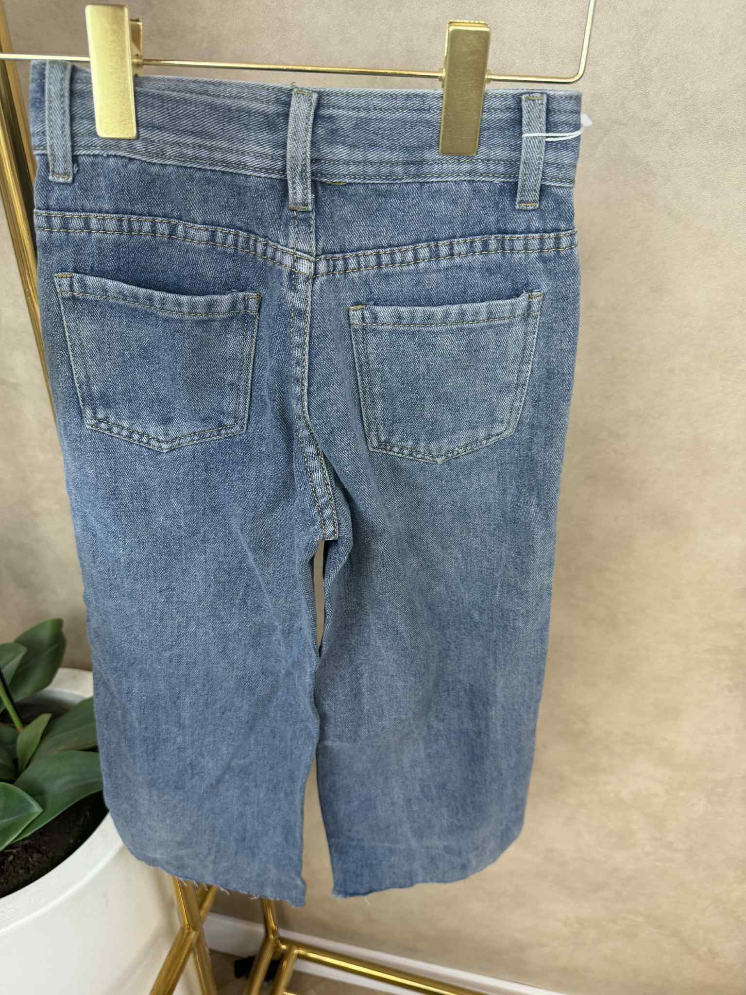 Jeans | Wide leg High| Blauw