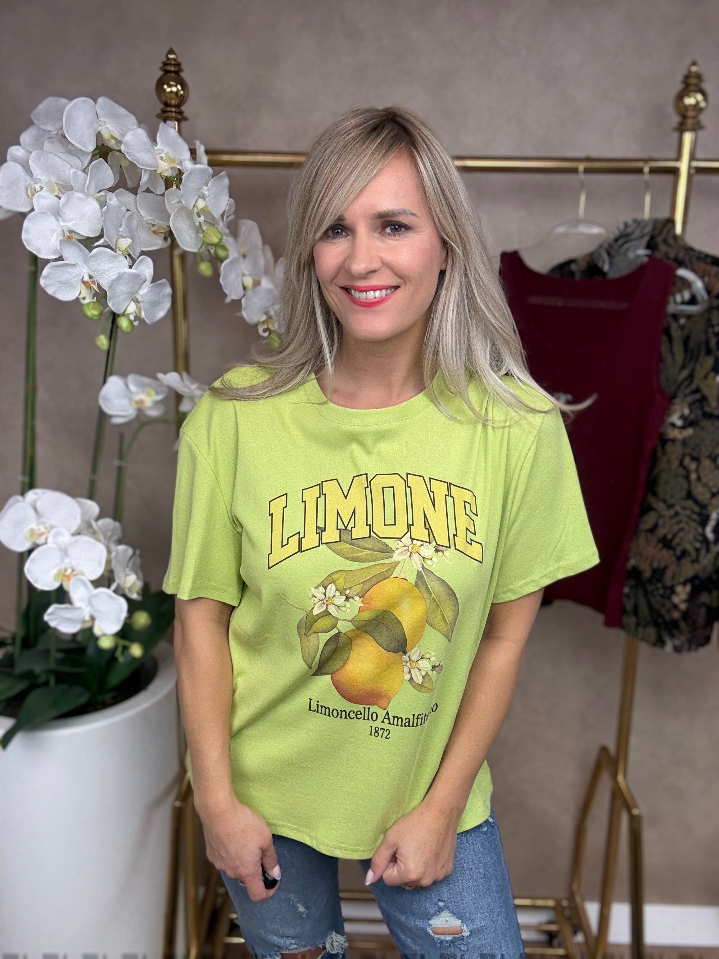 Shirt | Limone | Groen