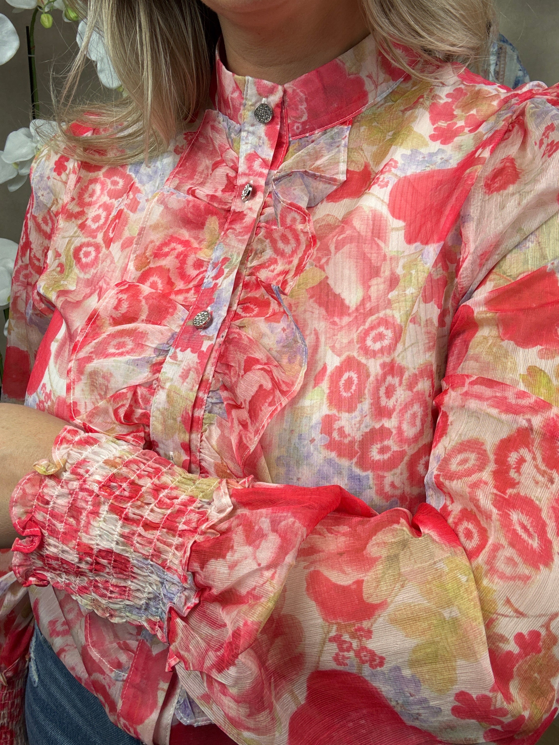 Blouse | Amaya | Rood