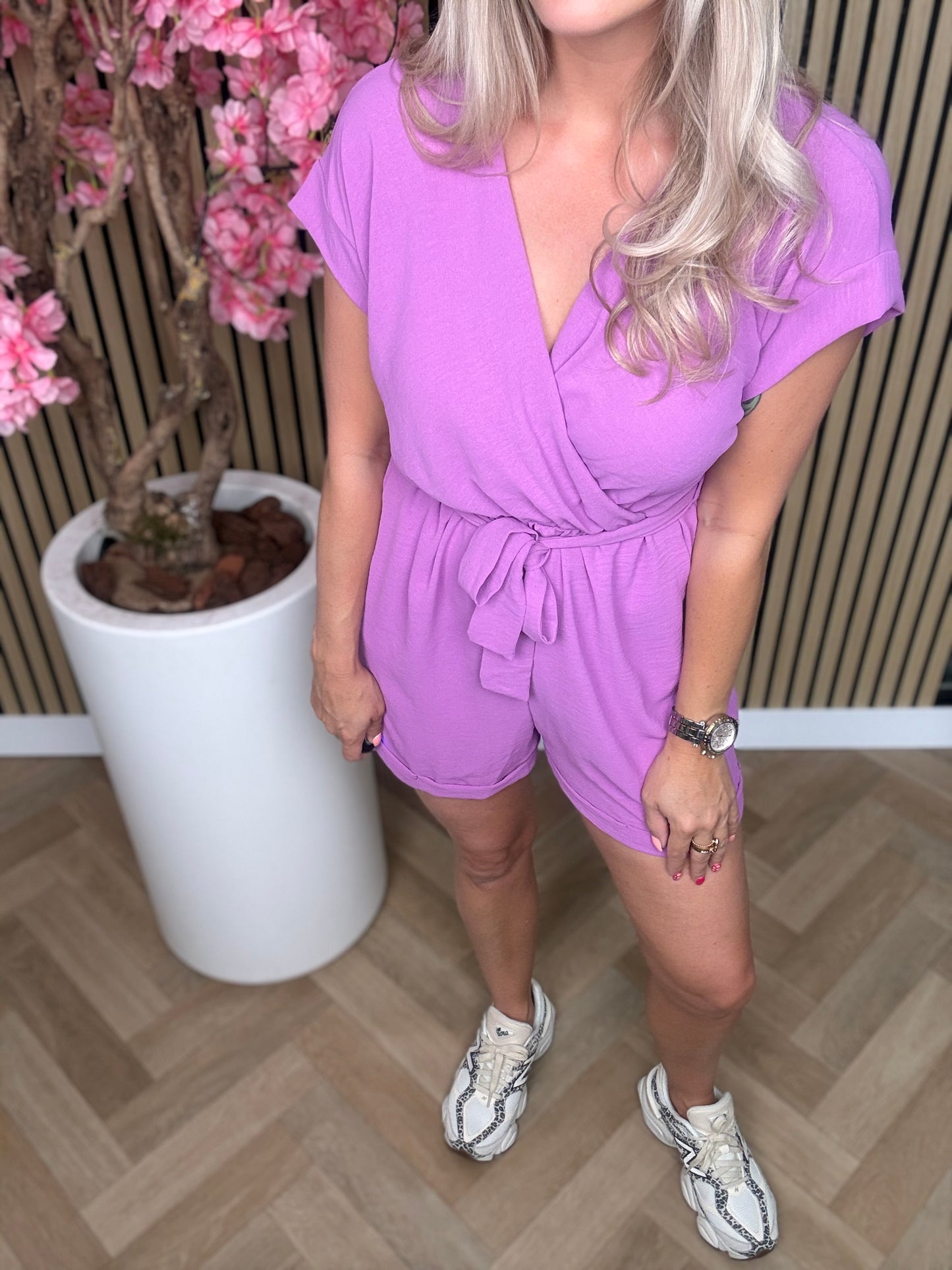 Azzurro | Paarse | Jumpsuit