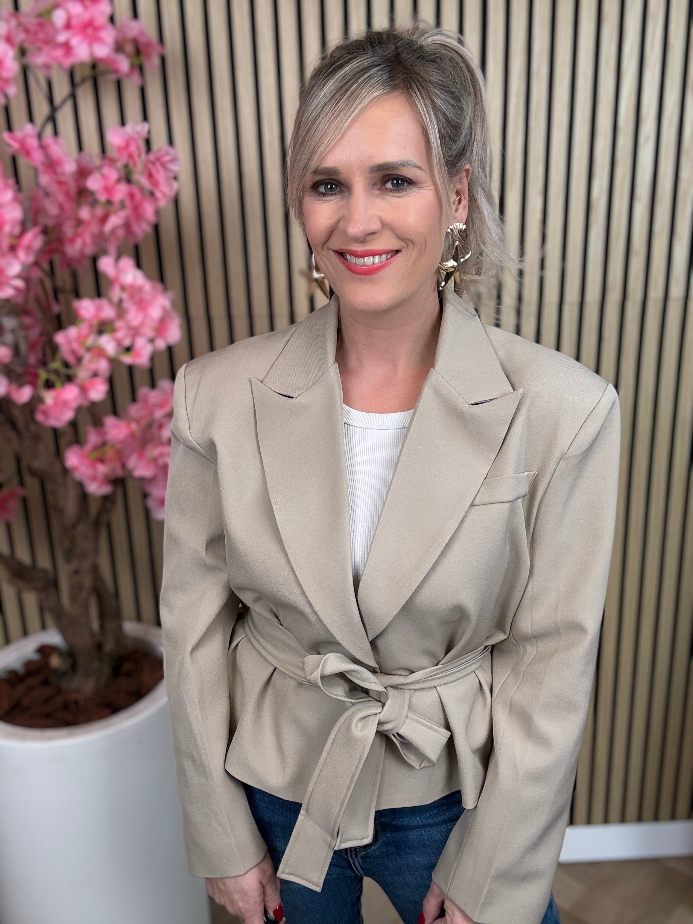 Blazer | Odilia | Beige