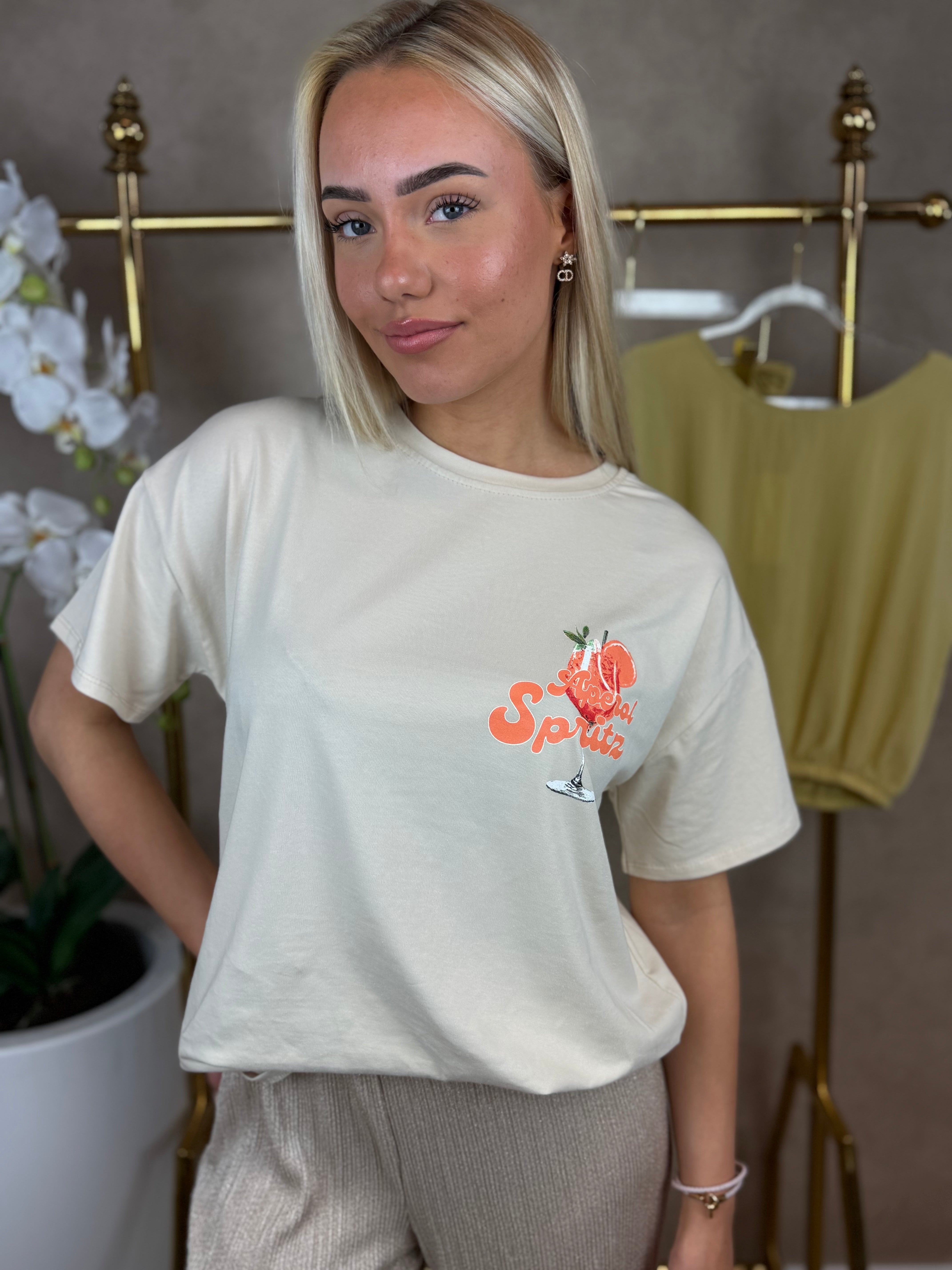 Shirt | Aperol Spritz | Beige
