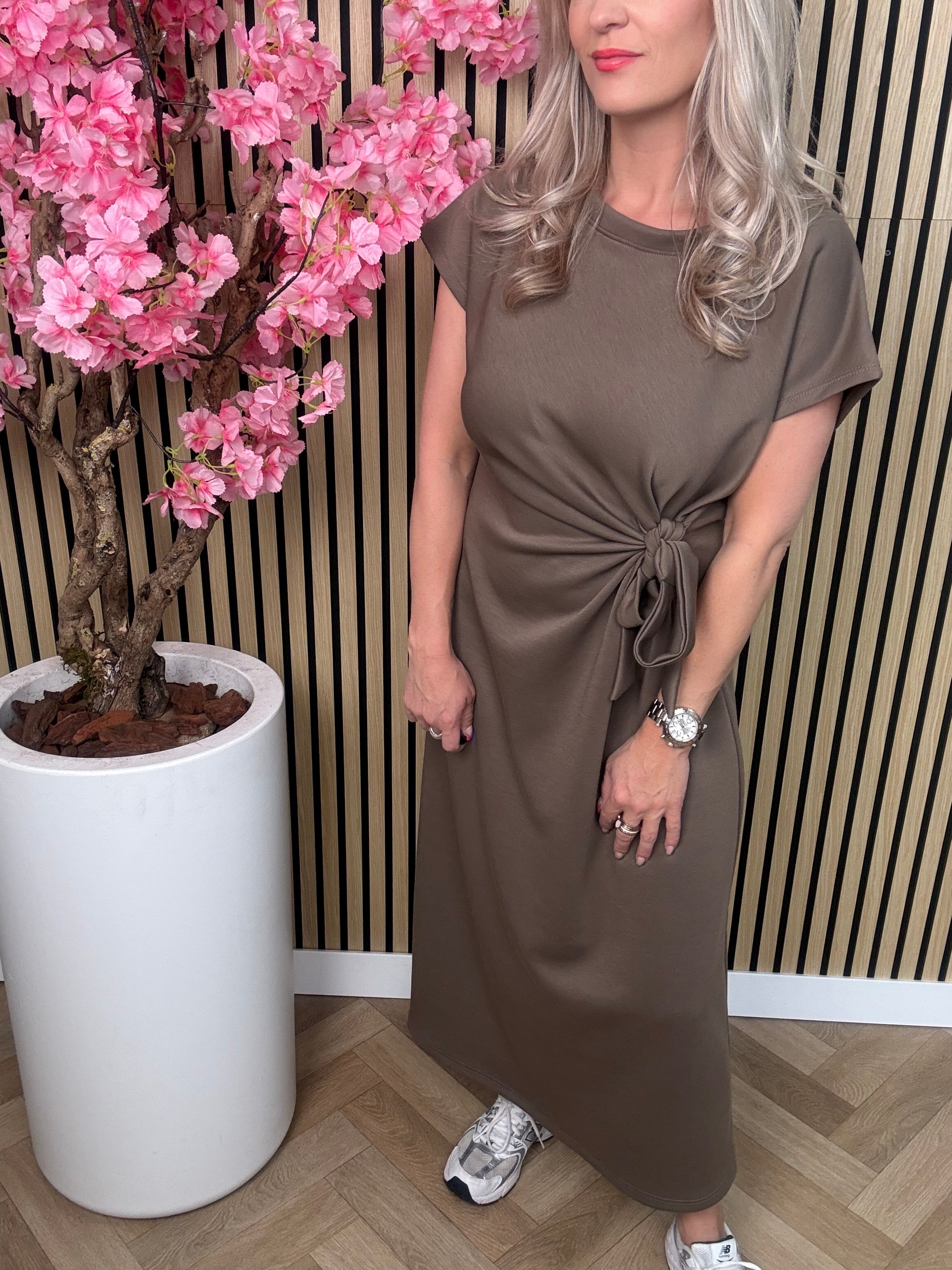 Jurk | Biba | Taupe