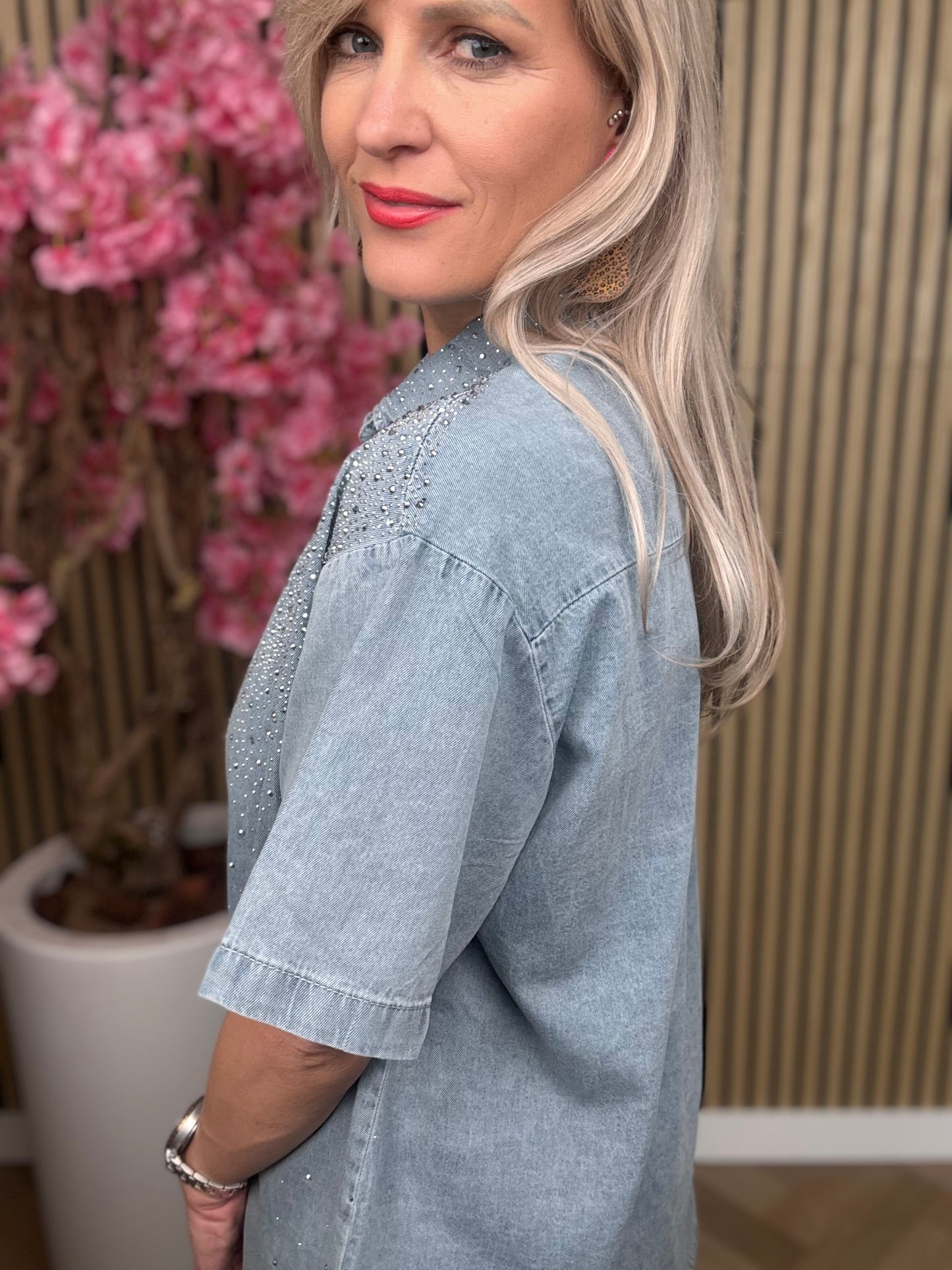 Set | Jeans | Strass steentjes