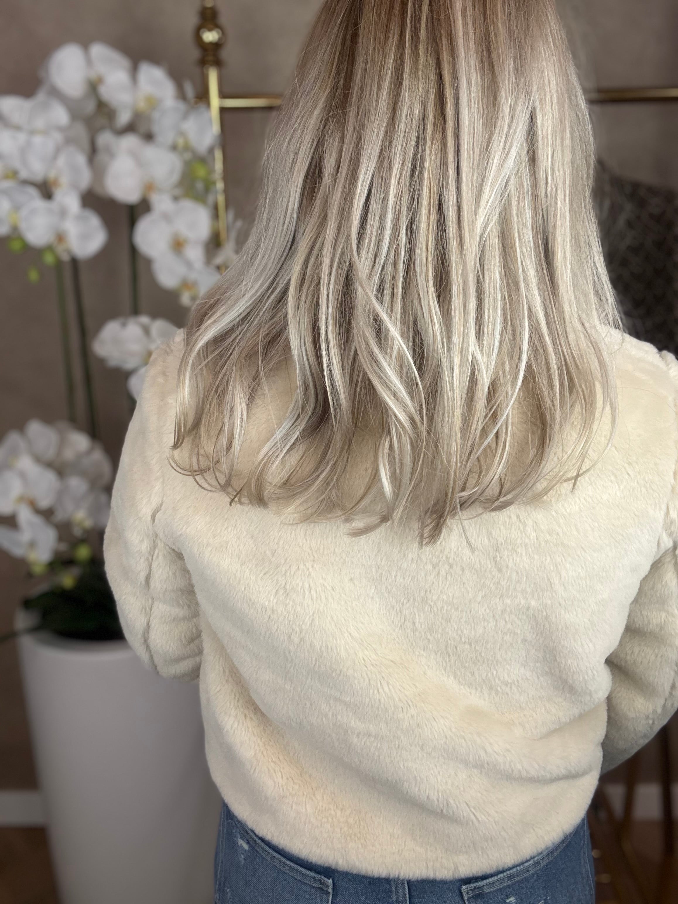 Jas | Faux | Beige