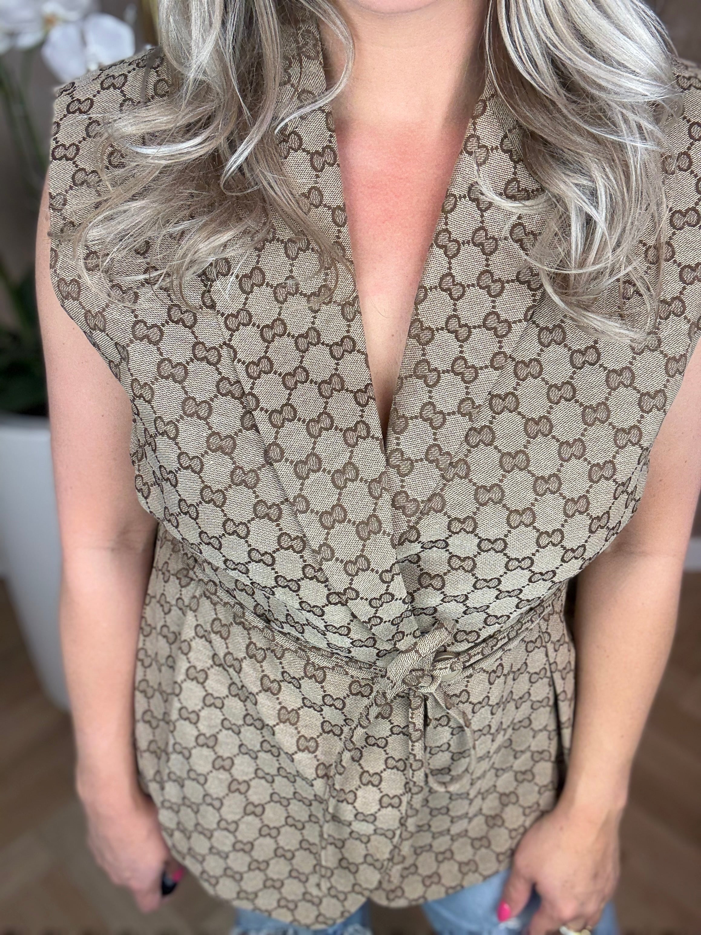 Gilet | Luxury| Bruin
