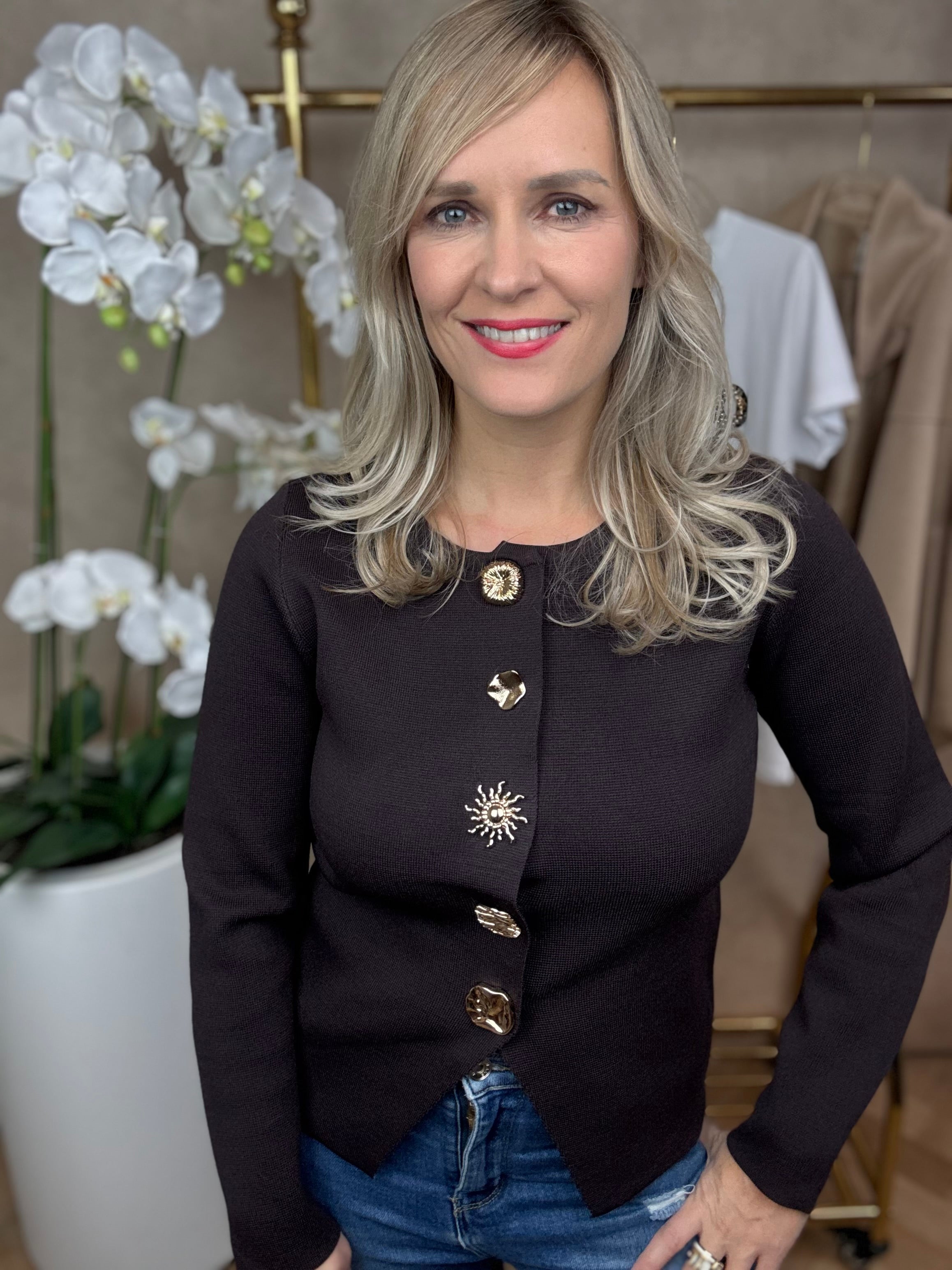 Vestje | Liz | Bruin