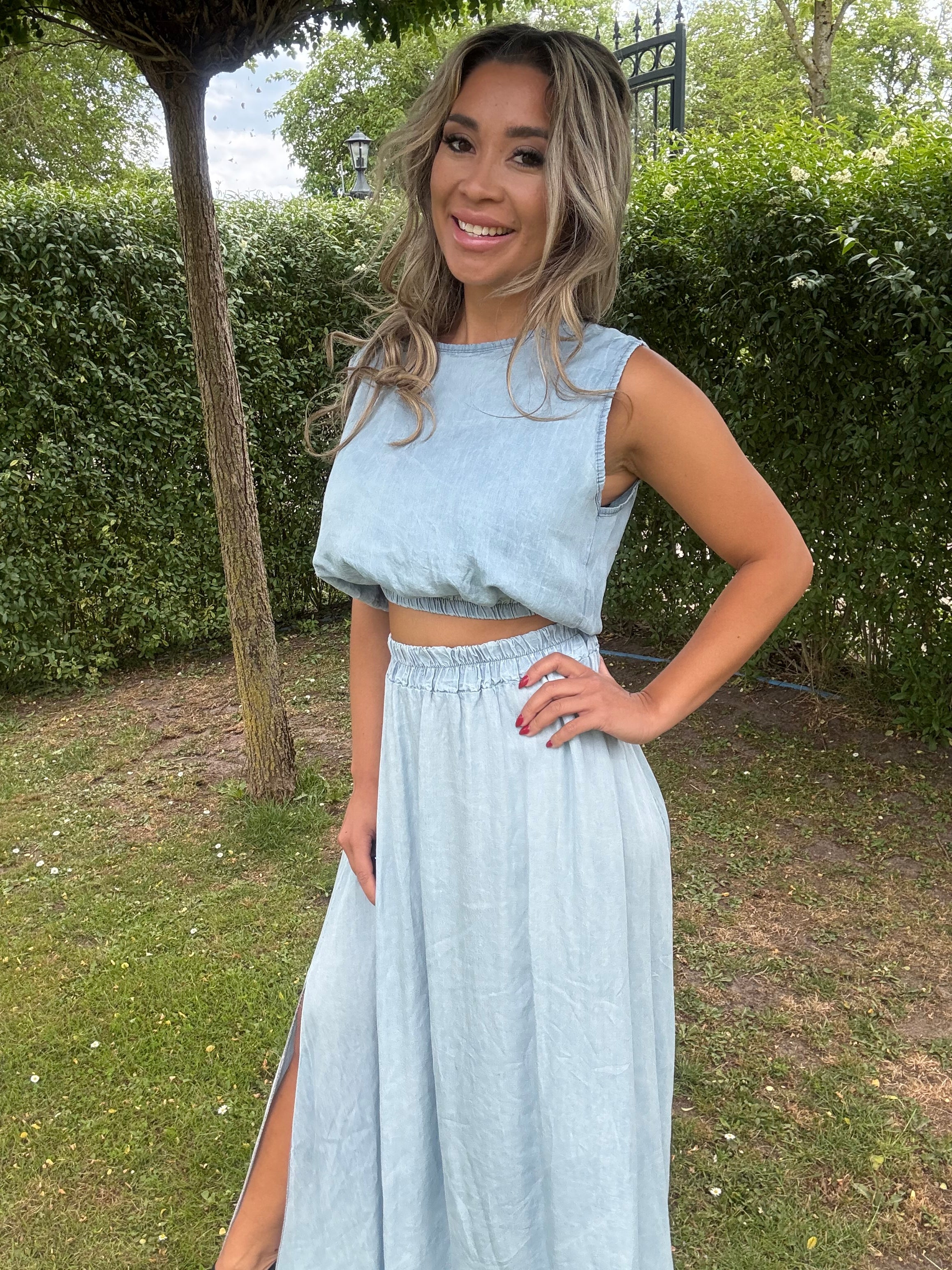 Rok | Jeans | Blauw