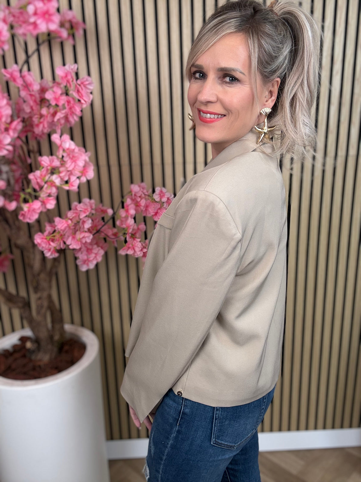 Blazer | Odilia | Beige