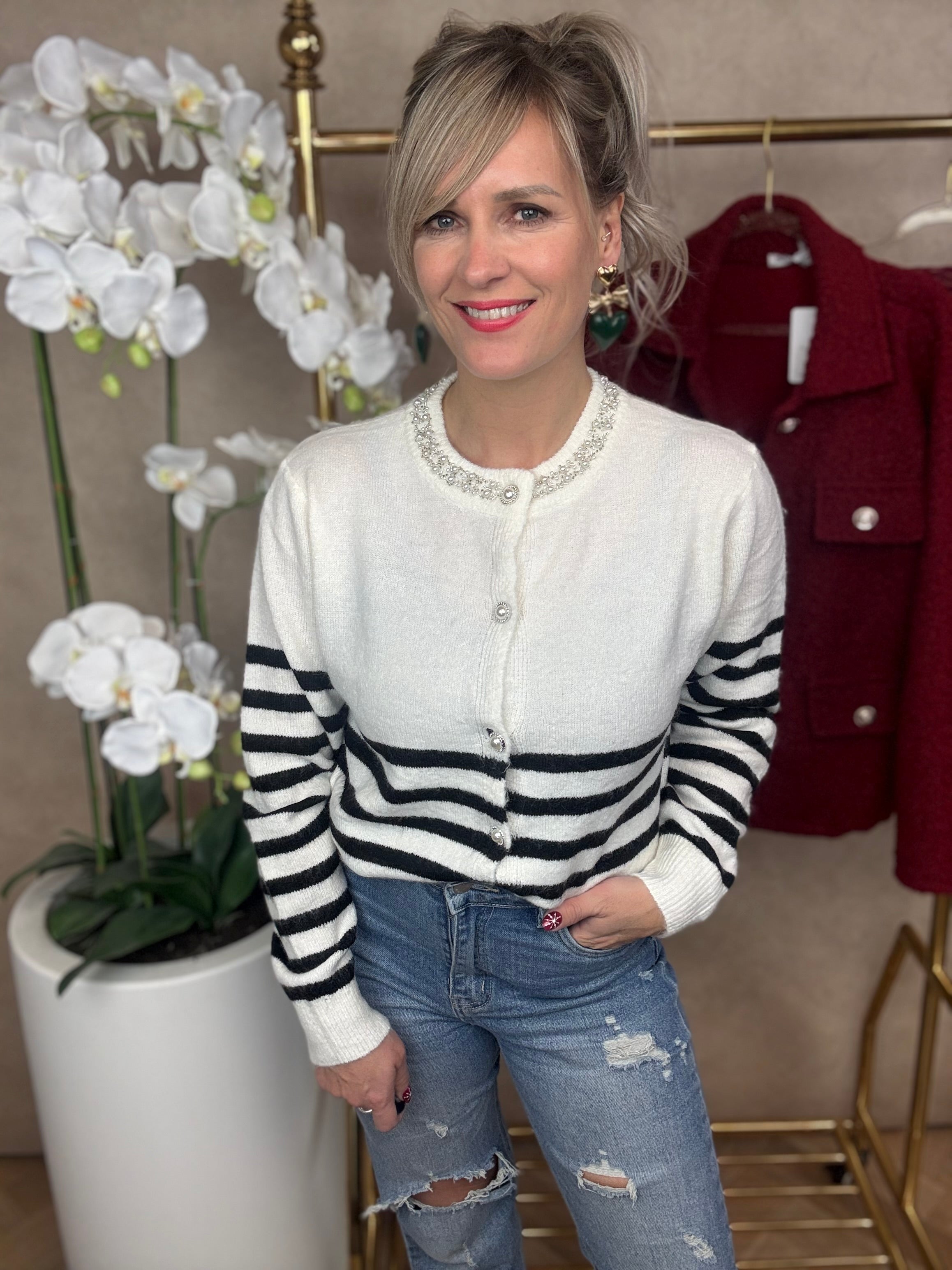 Vest | Nikki | Creme