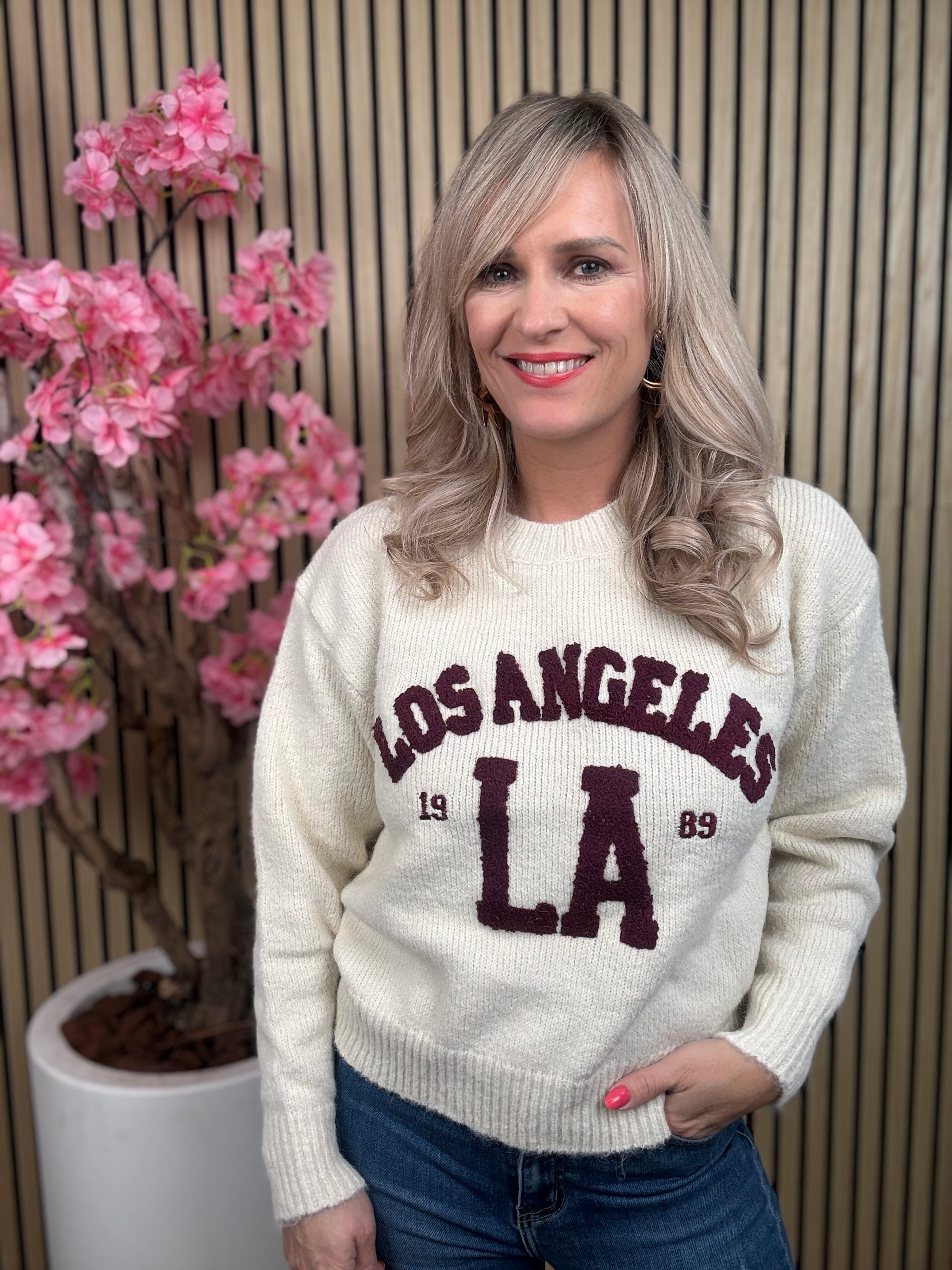 Trui | Los Angeles | Beige