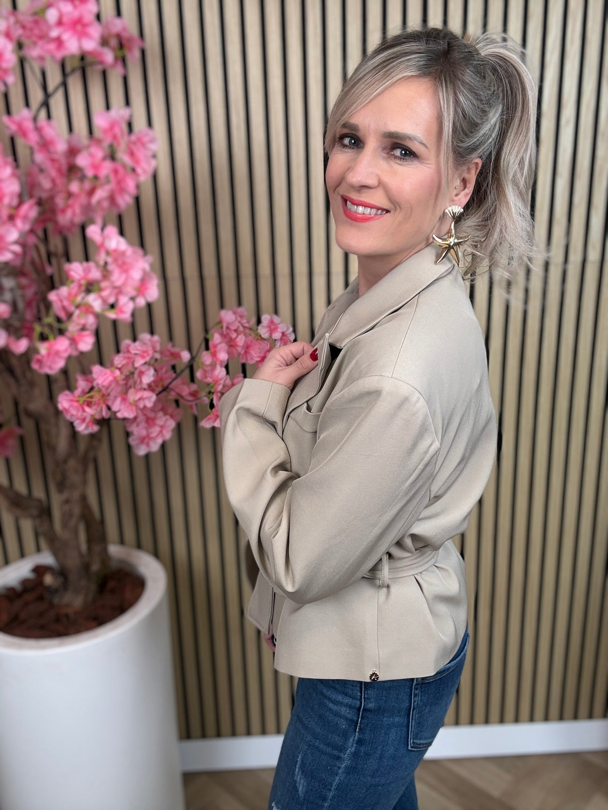 Blazer | Odilia | Beige