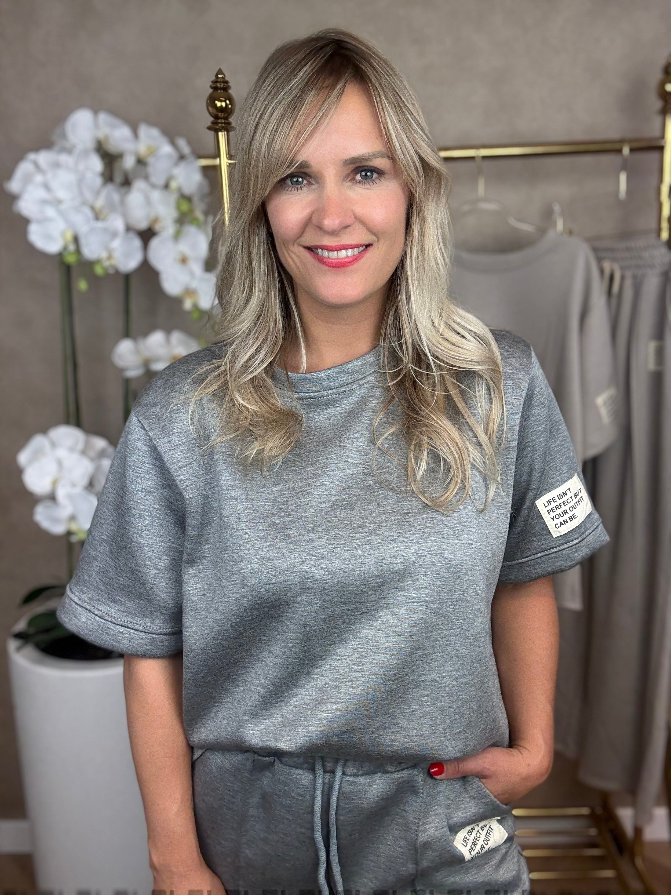 Set | Joggingpak | Grijs