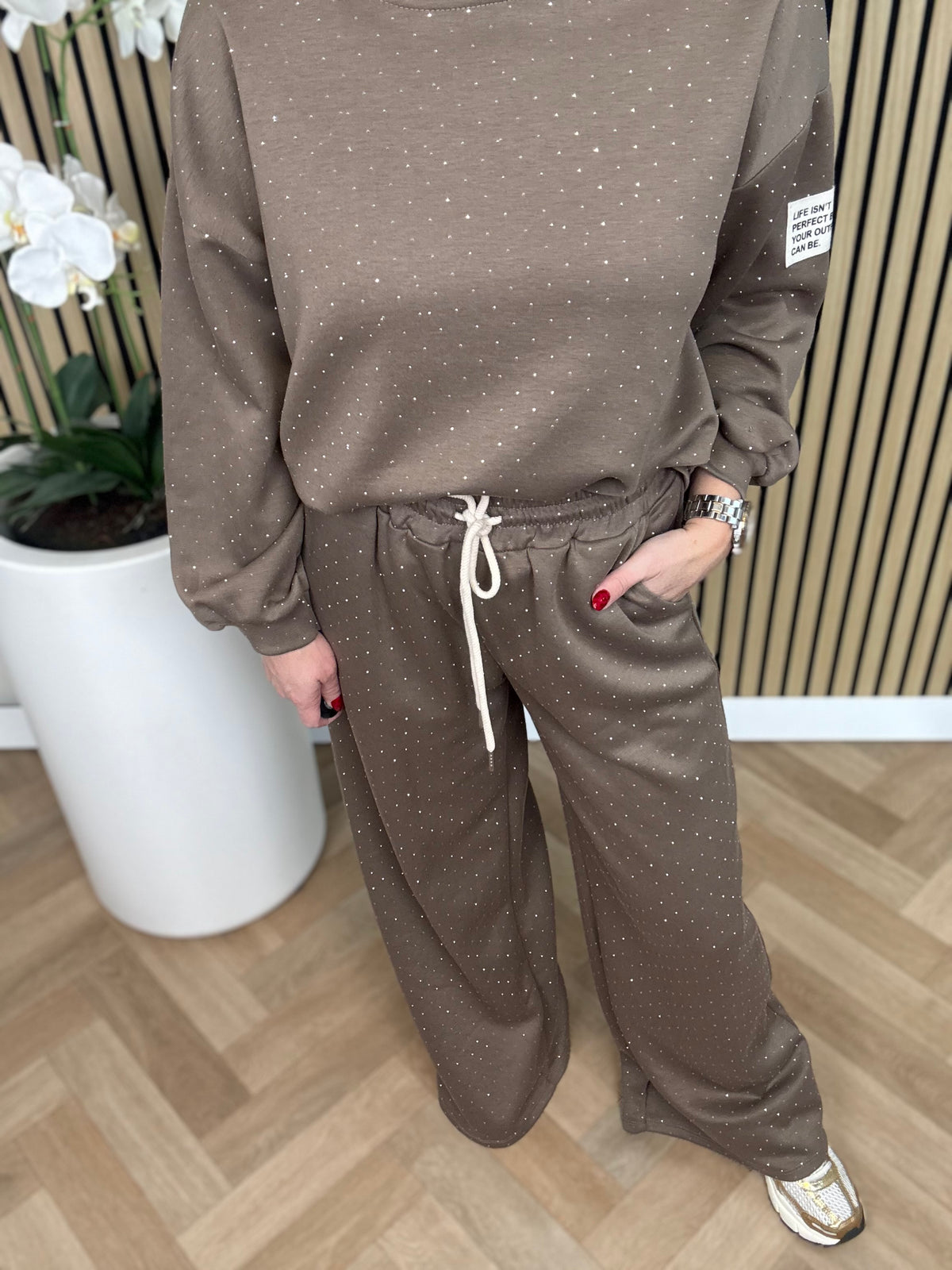Set | Glitzerpaket | Taupe