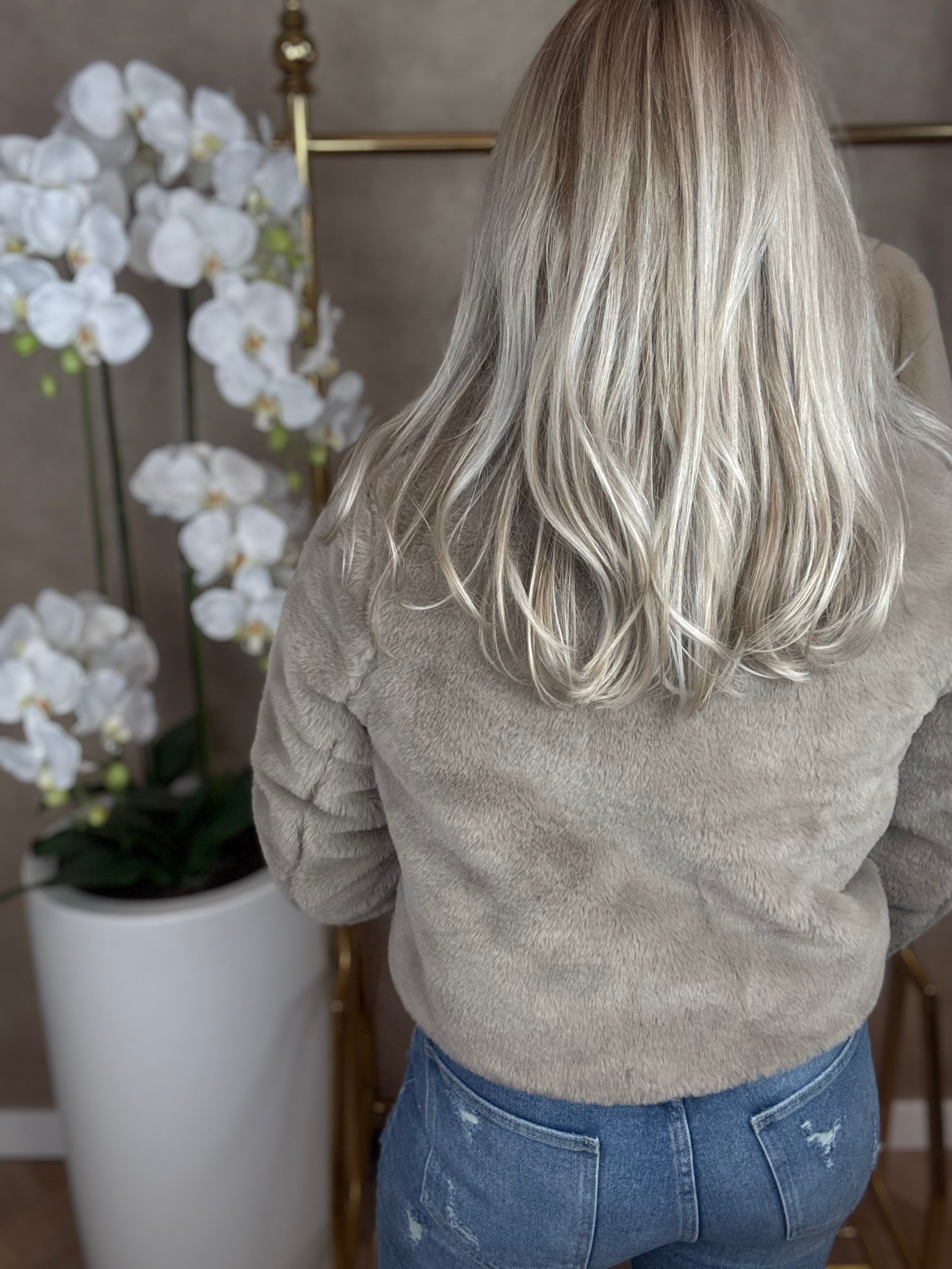 Jas | Faux | Taupe