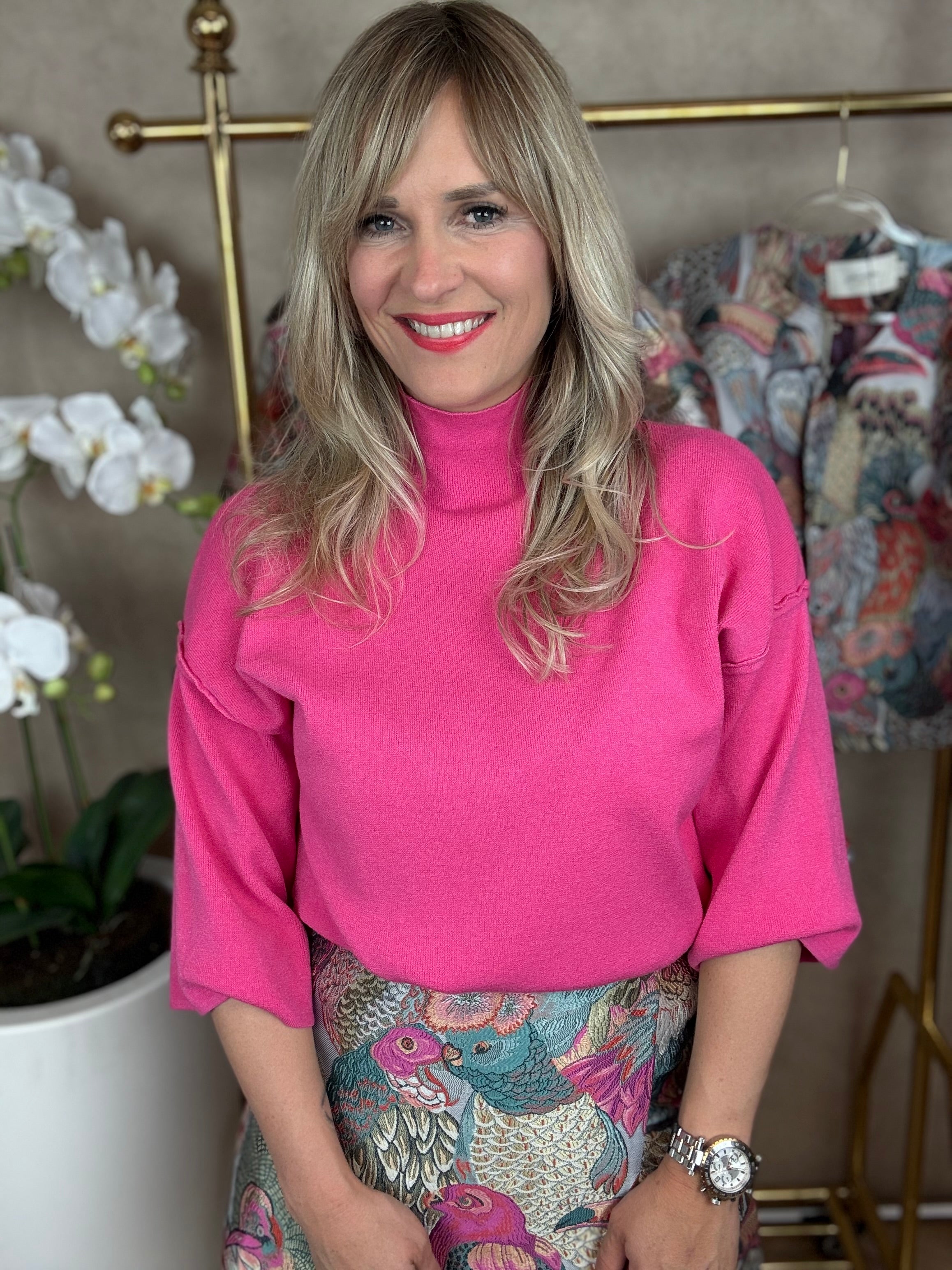 Trui | Ambika | Fuchsia