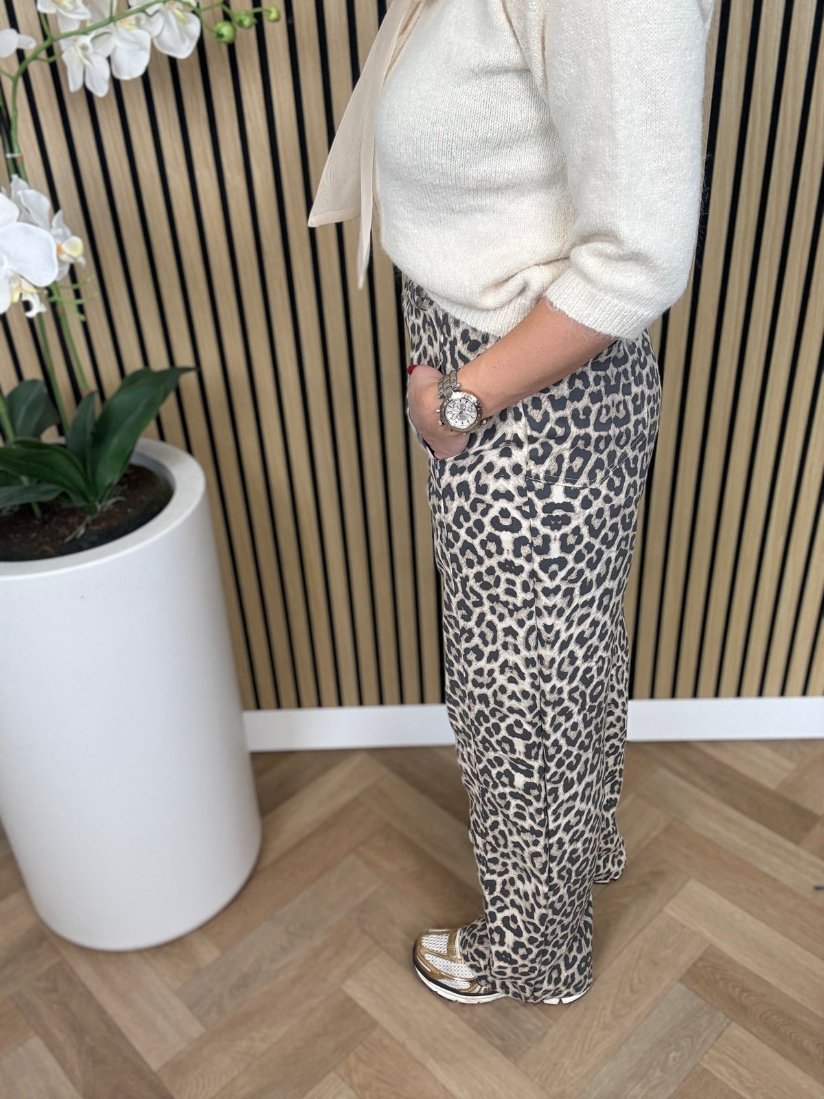 Hose | Ballon | Leopard