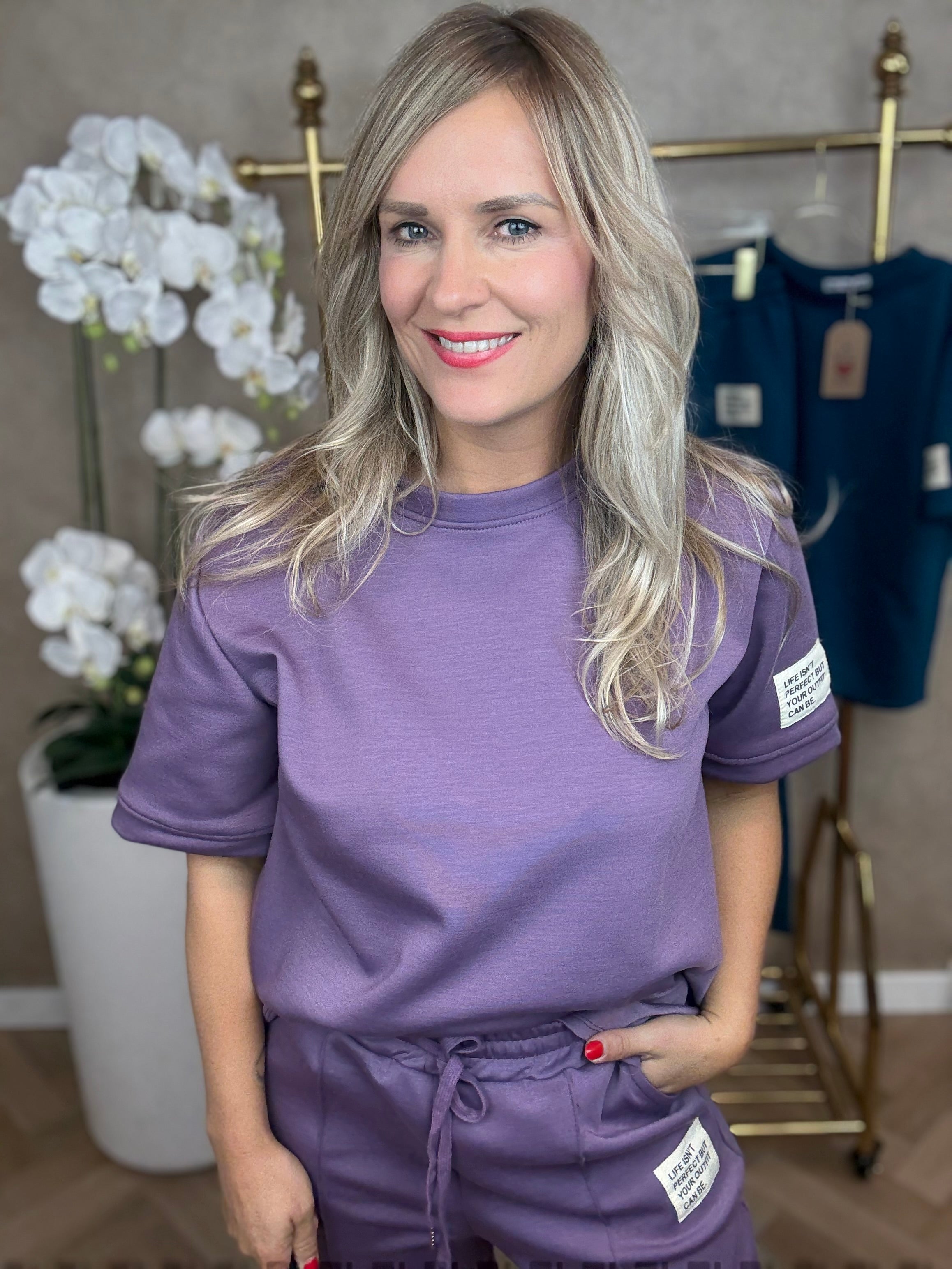 Set | Joggingpak | Paars